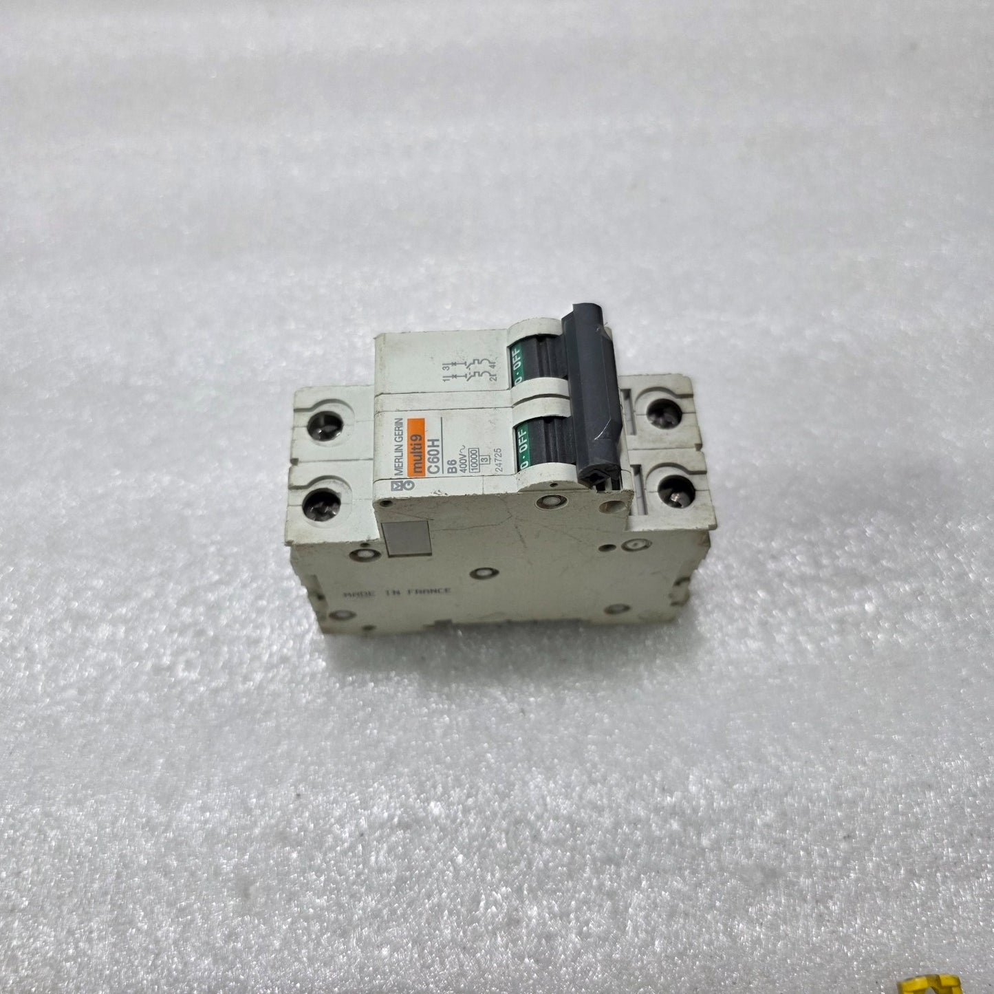 MERLIN GERIN MULTI9 C60H B6 2P DOUBLE POLE 6A MINIATURE CIRCUIT BREAKER MCB 400V