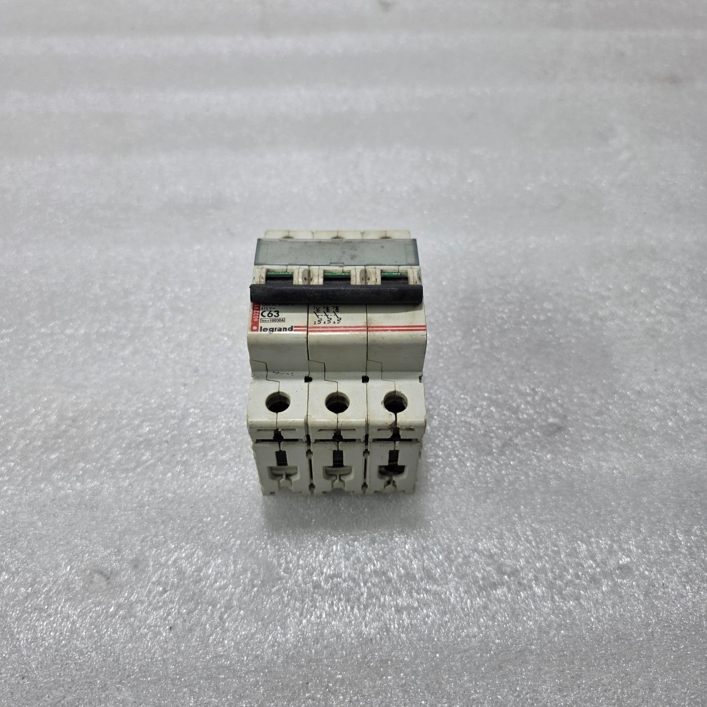LEGRAND 603291 3P 63A TYPE C 415V 10KA MCB MINIATURE CIRCUIT BREAKER