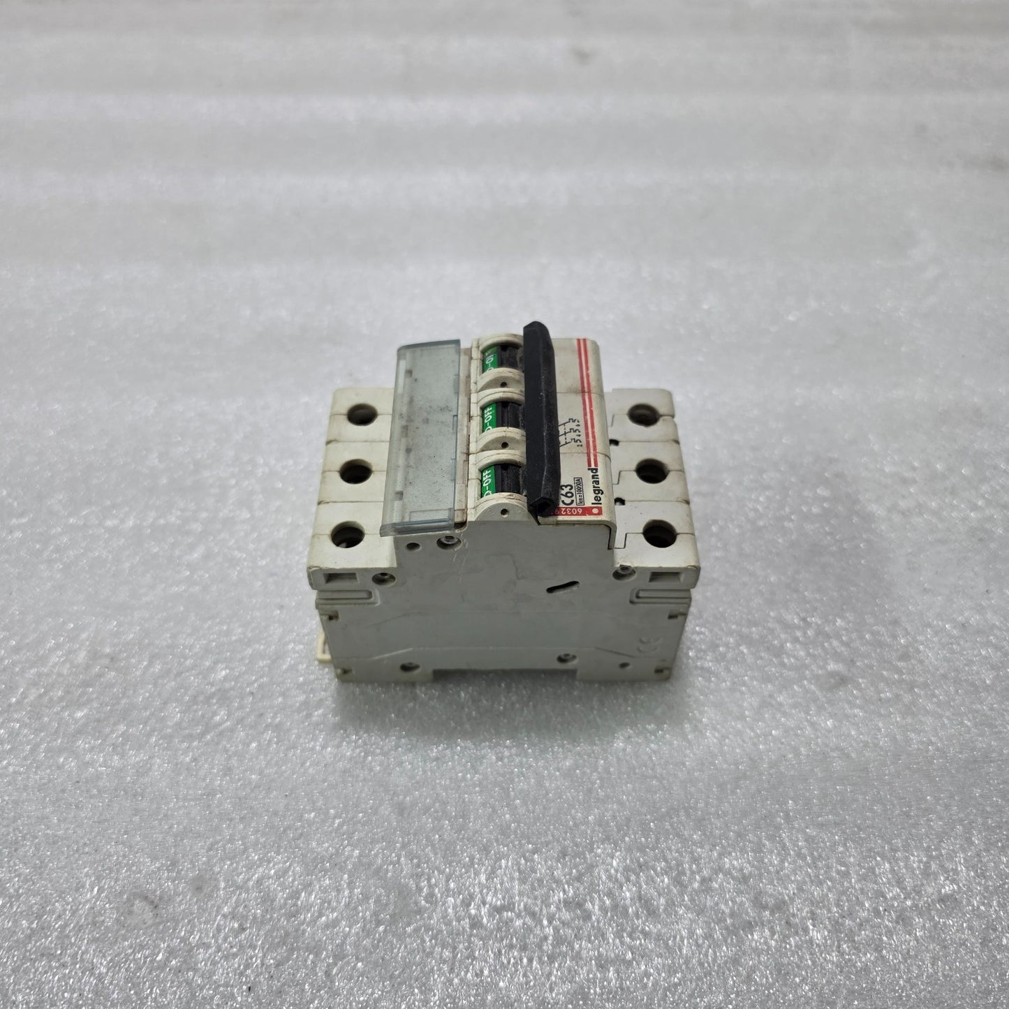 LEGRAND 603291 3P 63A TYPE C 415V 10KA MCB MINIATURE CIRCUIT BREAKER