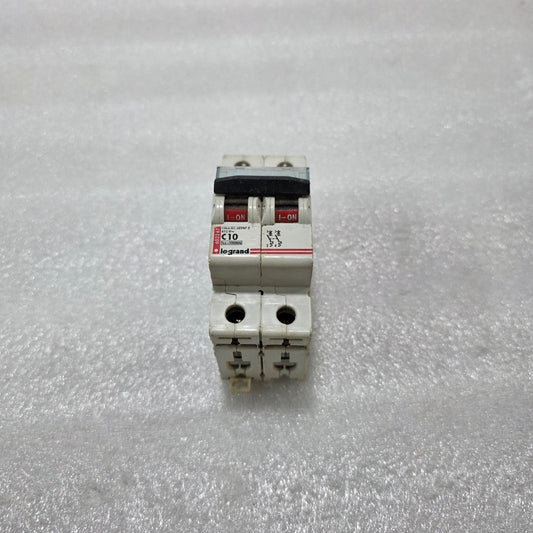 LEGRAND 603267 2P 10A TYPE C 415V 10KA MCB MINIATURE CIRCUIT BREAKER