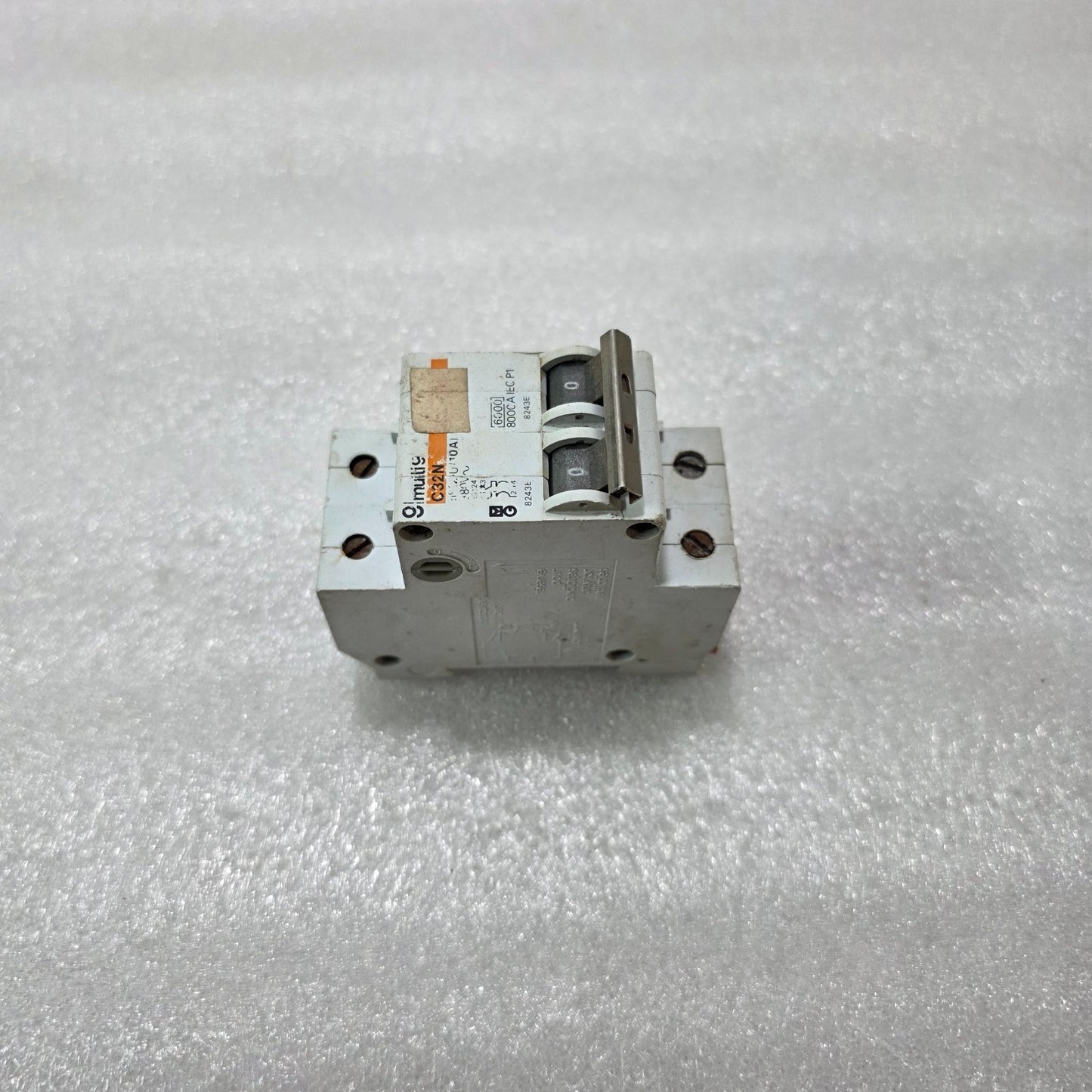 MERLIN GERIN MULTI9 C32N D10A 2P DOUBLE POLE 10A MINIATURE CIRCUIT BREAKER MCB 3