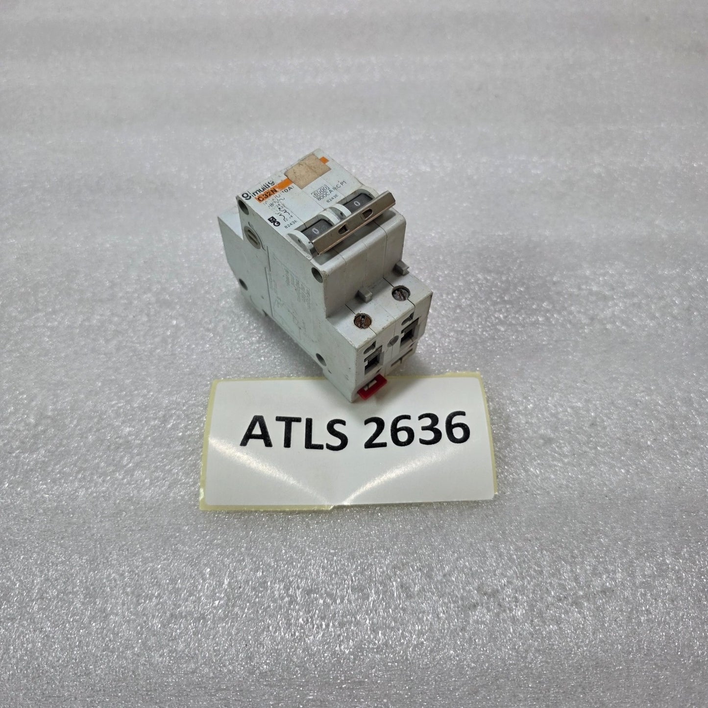MERLIN GERIN MULTI9 C32N D10A 2P DOUBLE POLE 10A MINIATURE CIRCUIT BREAKER MCB 3