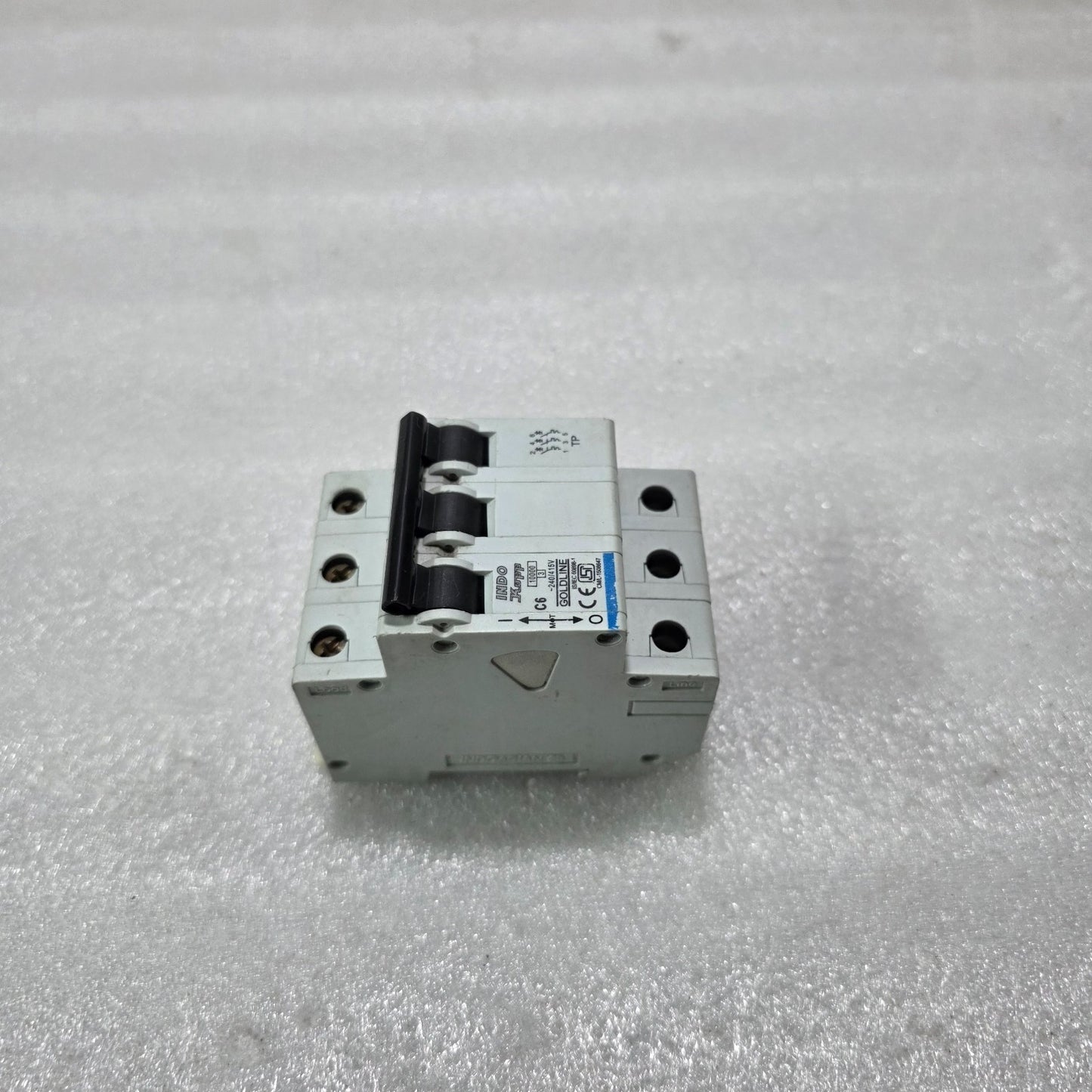 KOPP GOLDLINE C6 3P 6A TYPE C 240/415V 10KA MCB MINIATURE CIRCUIT BREAKER