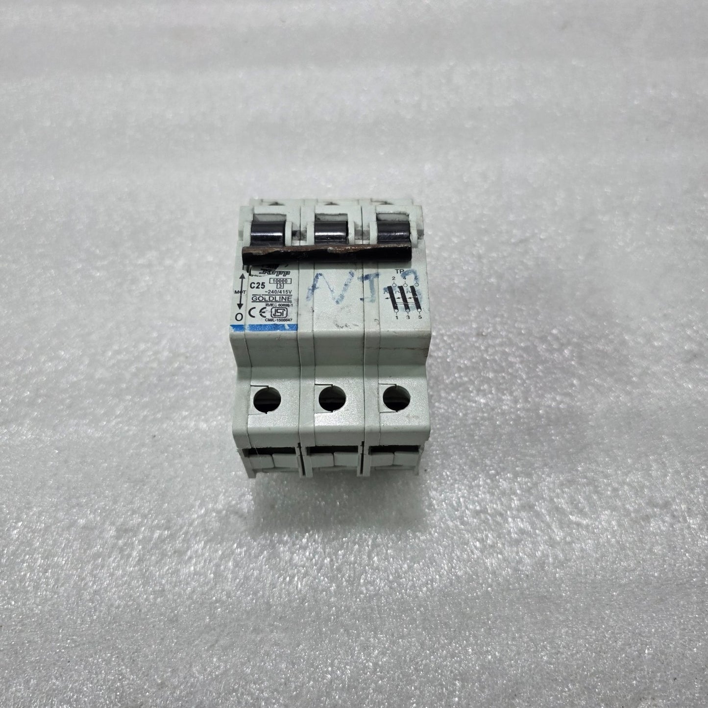KOPP GOLDLINE C25 3P 25A TYPE C 240/415V 10KA MCB MINIATURE CIRCUIT BREAKER