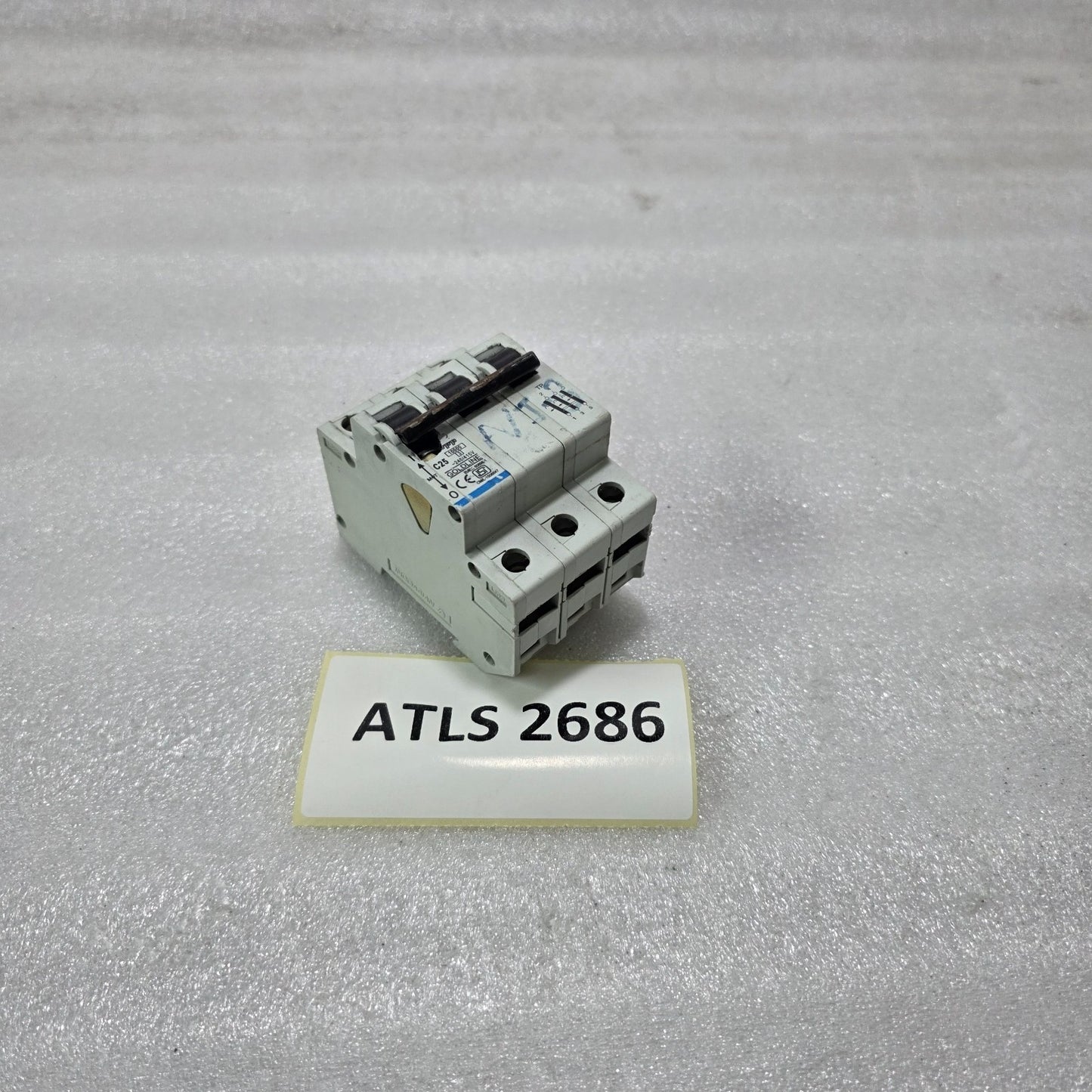 KOPP GOLDLINE C25 3P 25A TYPE C 240/415V 10KA MCB MINIATURE CIRCUIT BREAKER
