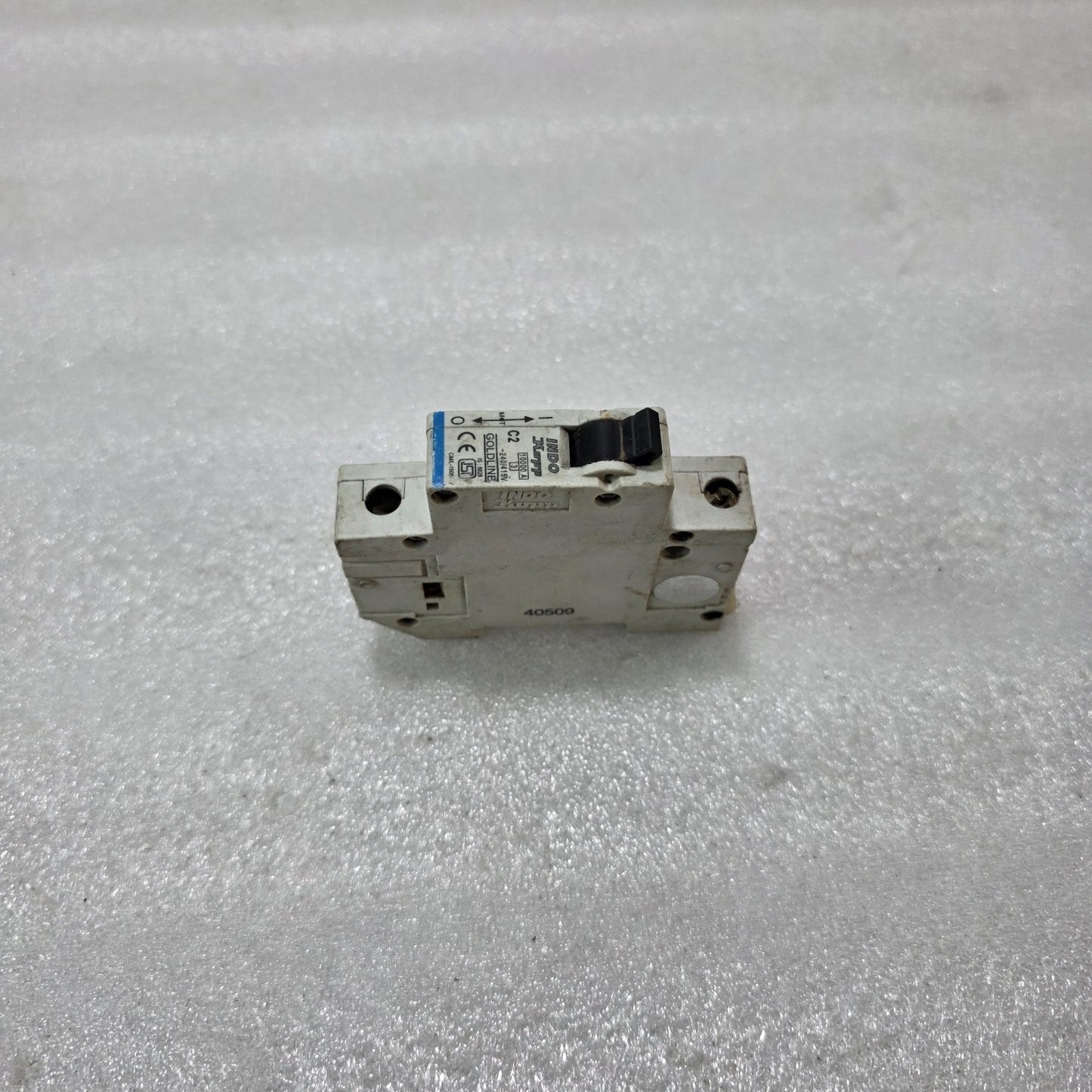 INDO KOPP GOLDLINE 1P 2A CURVE C 240/415V 10KA MCB CIRCUIT BREAKER