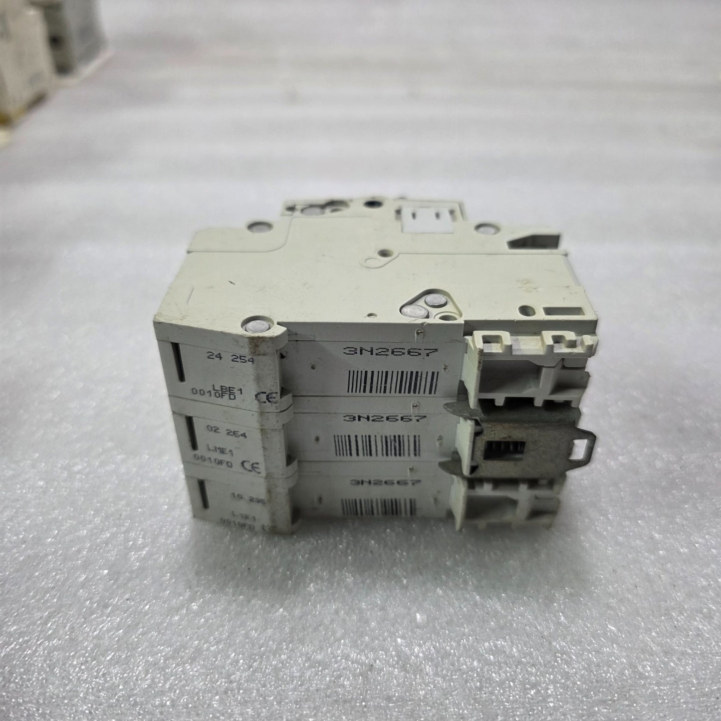 HAGER NC310N 3P 10A TYPE C 415V 10KA MCB MINIATURE CIRCUIT BREAKER