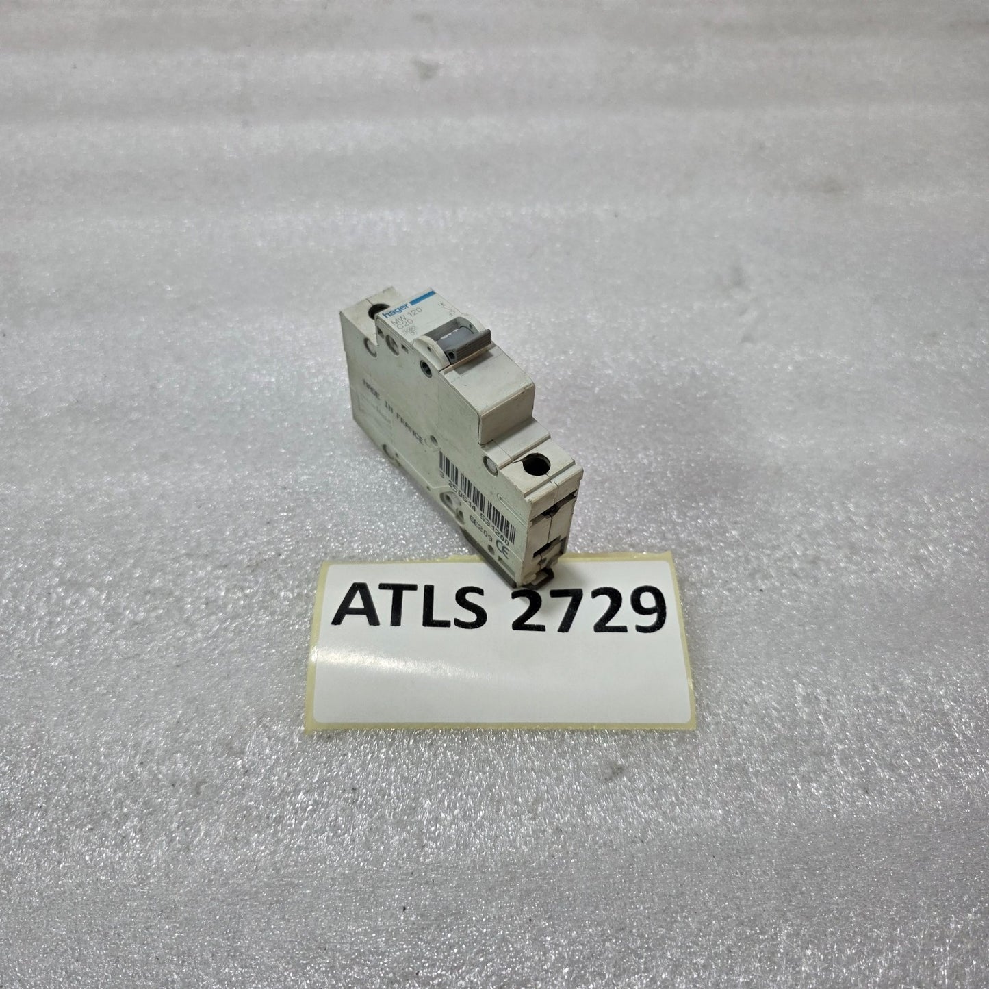 HAGER MW120 1P 20A CURVE C MCB CIRCUIT BREAKER