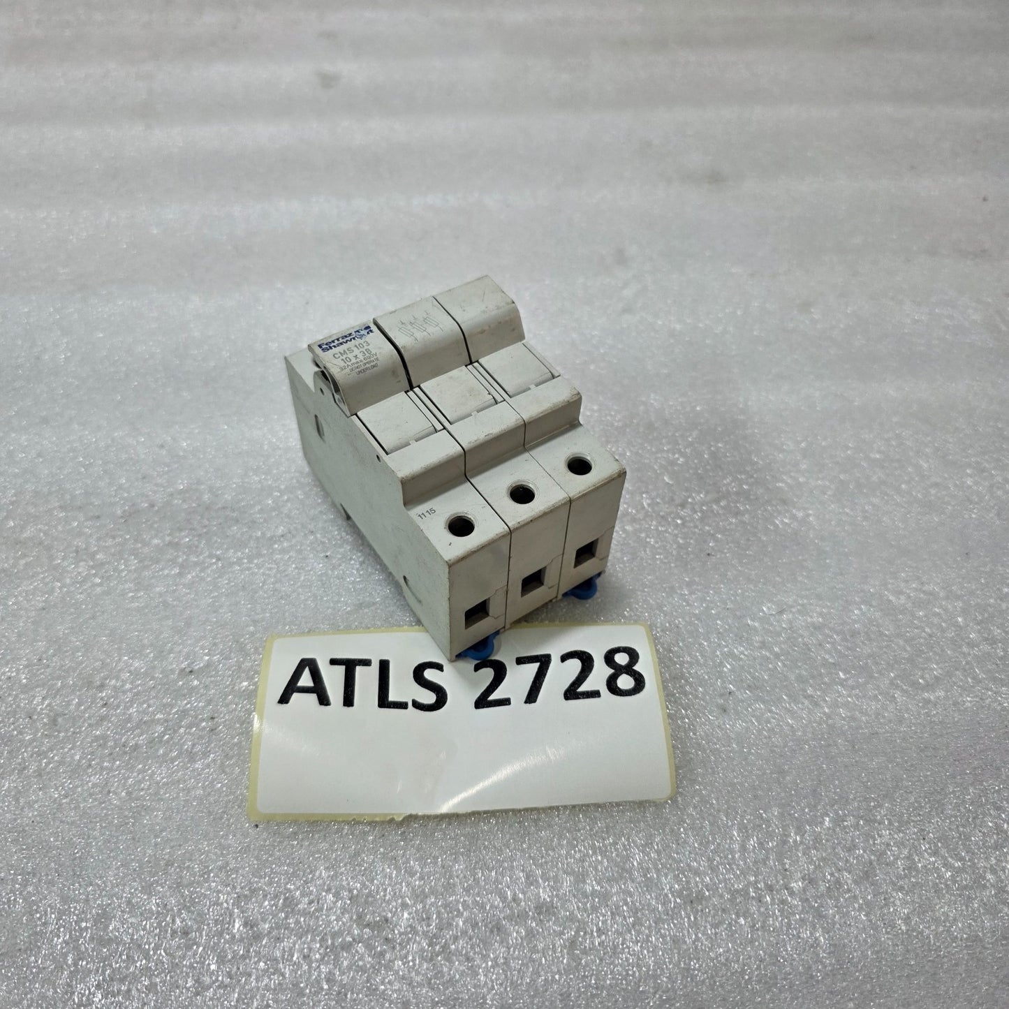 FERRAZ SHAWMUT MODULO R CMS103 3P 32A 690V 10X38MM DIN RAIL FUSE HOLDER