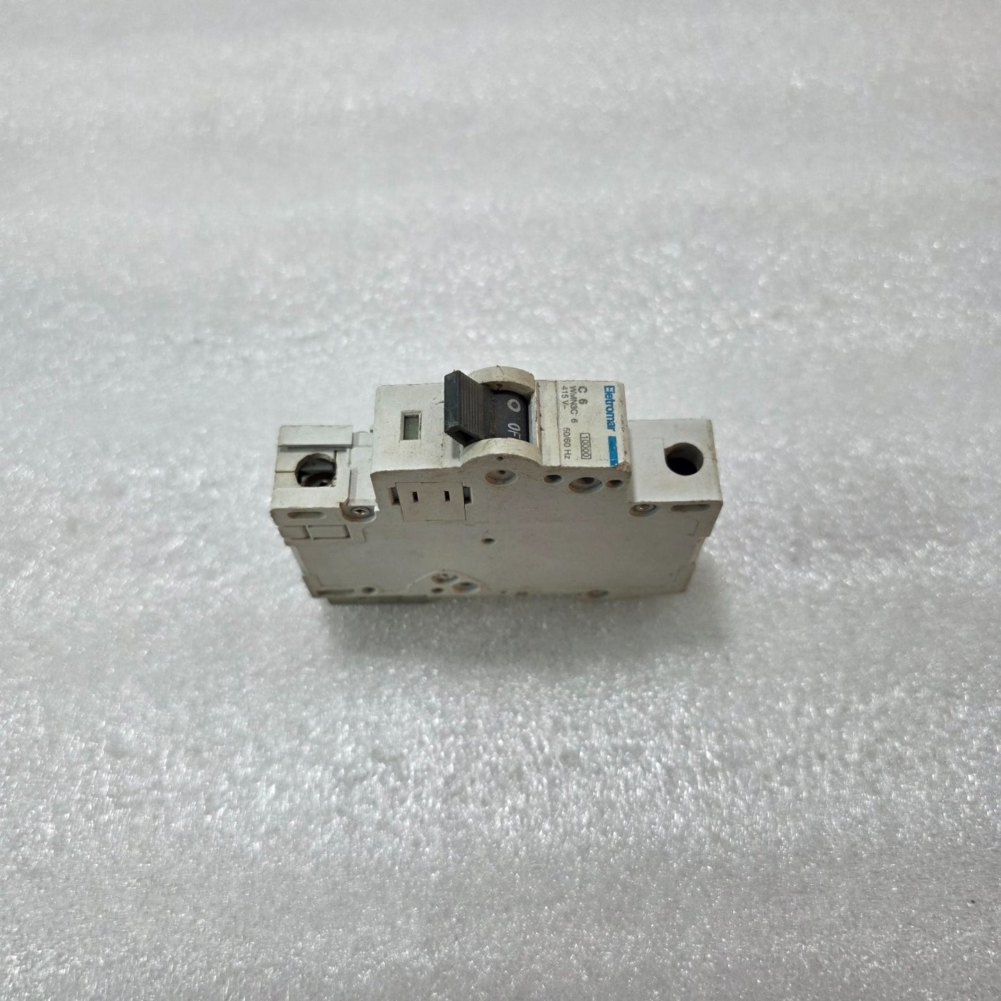 ELETROMAR WMN3C6 1P SINGLE POLE 6A MINIATURE CIRCUIT BREAKER MCB 415V 10KA