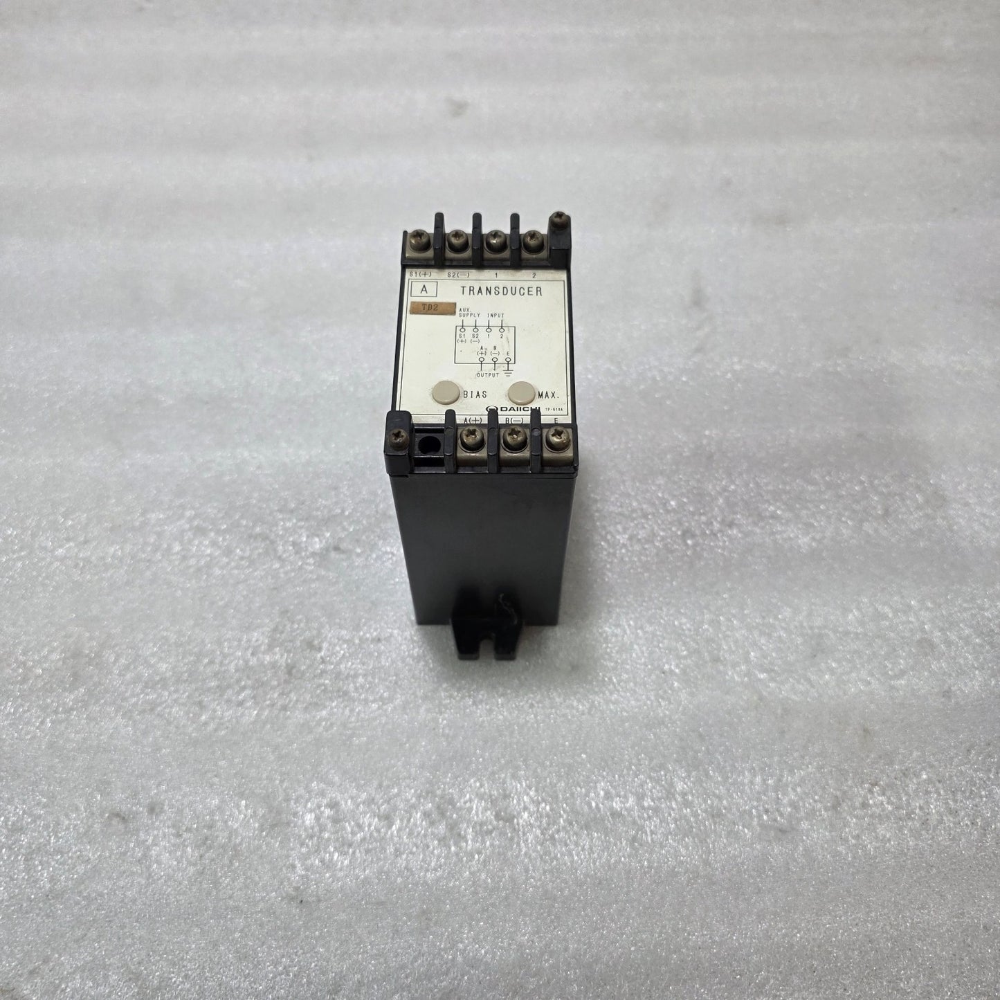 DAIICHI ATT2-82A CURRENT TRANSDUCER AC 0-10A INPUT DC 4-20MA OUTPUT