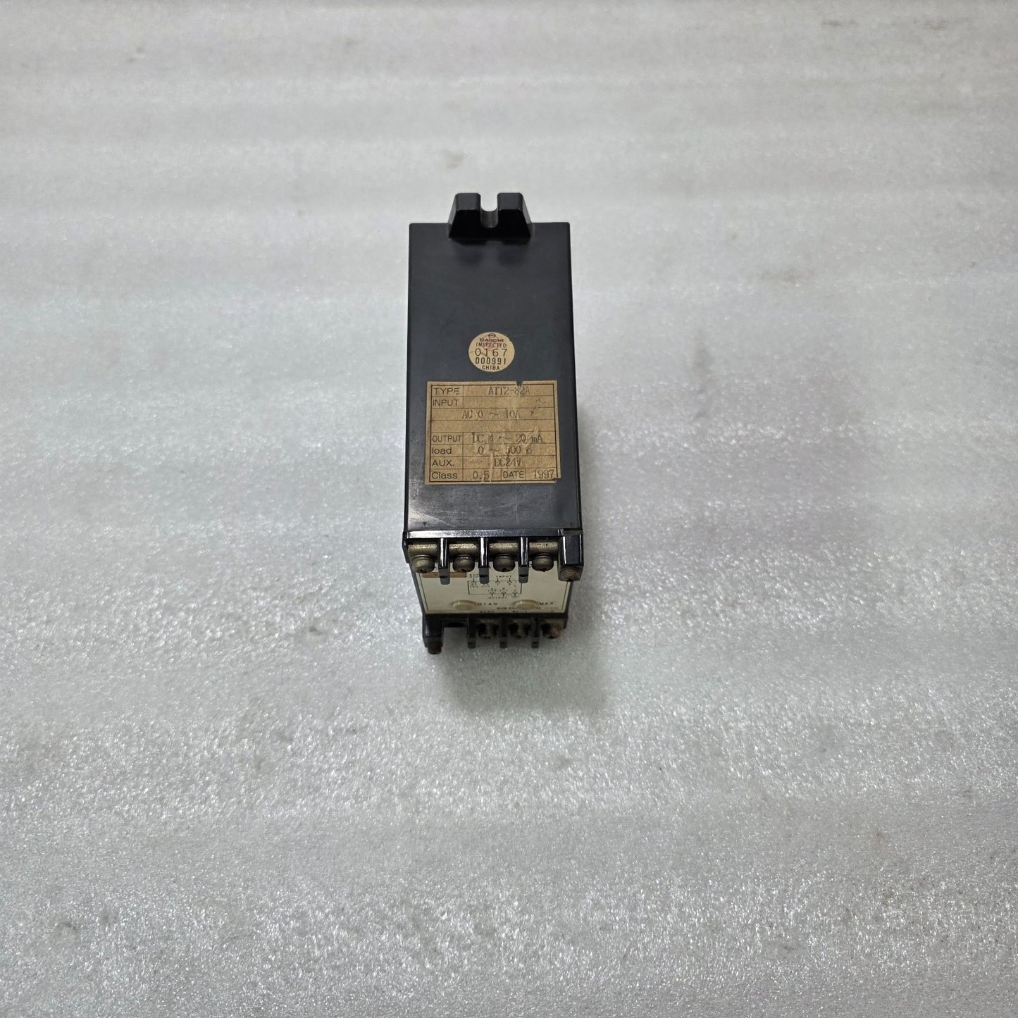 DAIICHI ATT2-82A CURRENT TRANSDUCER AC 0-10A INPUT DC 4-20MA OUTPUT