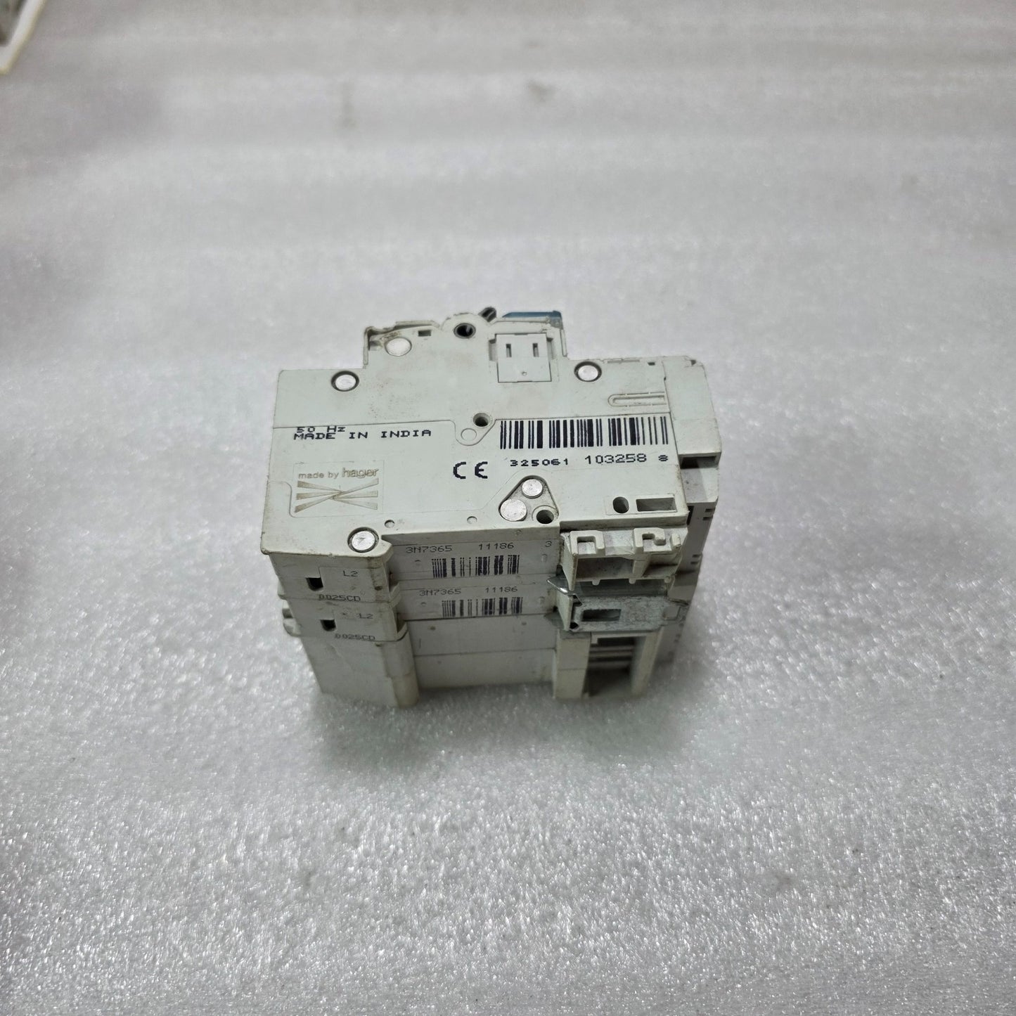 HAGER ADC225Y 2P 25A TYPE C 230V 10KA MCB RCD COMBINED UNIT RCBO ASSEMBLY 30MA A