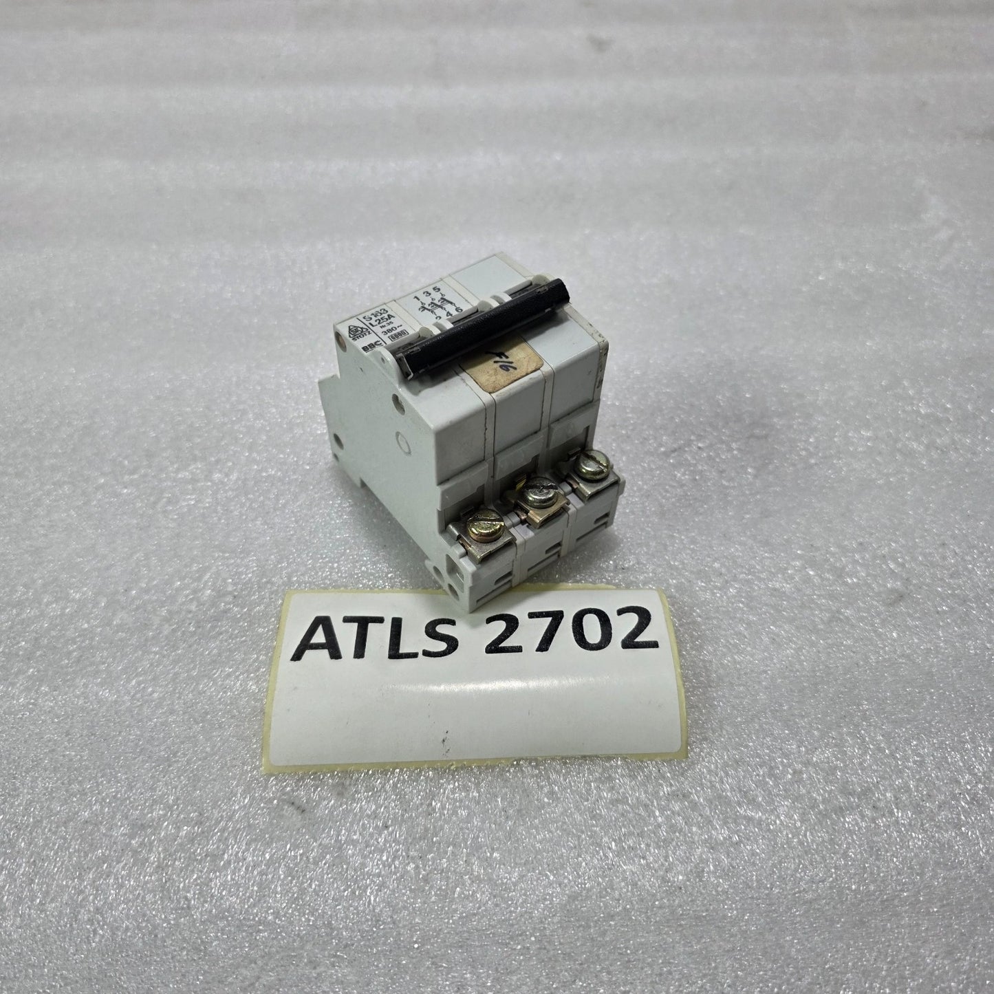 BBC STOTZ S163 3P 25A CURVE L 380V 6KA MCB CIRCUIT BREAKER