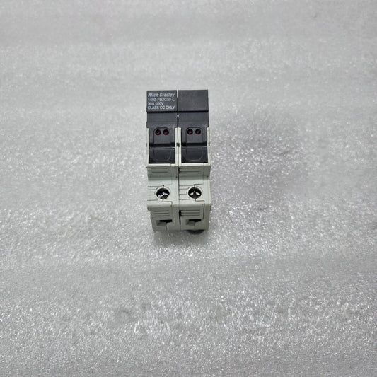 ALLEN-BRADLEY 1492-FB2C30-L 2P 30A 600V CLASS CC DIN RAIL FUSE HOLDER WITH LED I