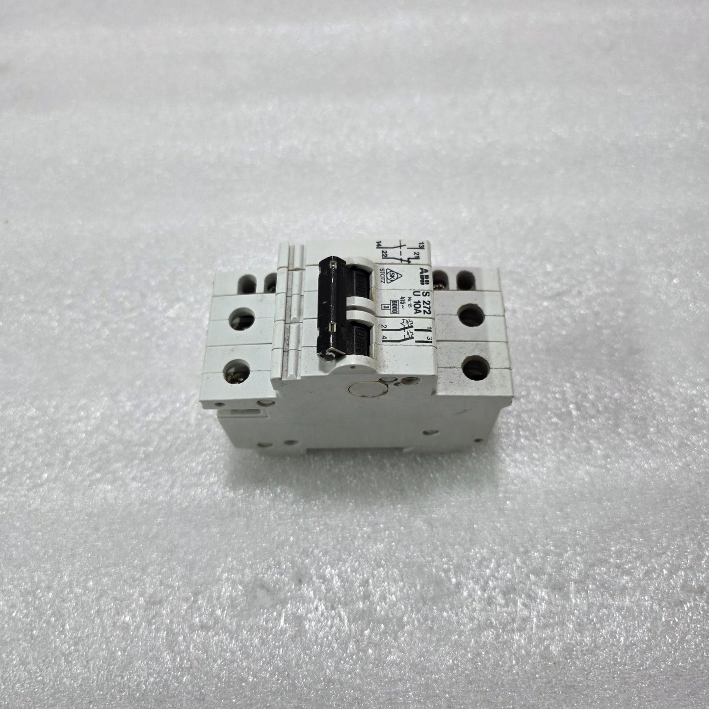 ABB STOTZ S272 U10A 2P 10A TYPE U 415V 6KA MCB MINIATURE CIRCUIT BREAKER