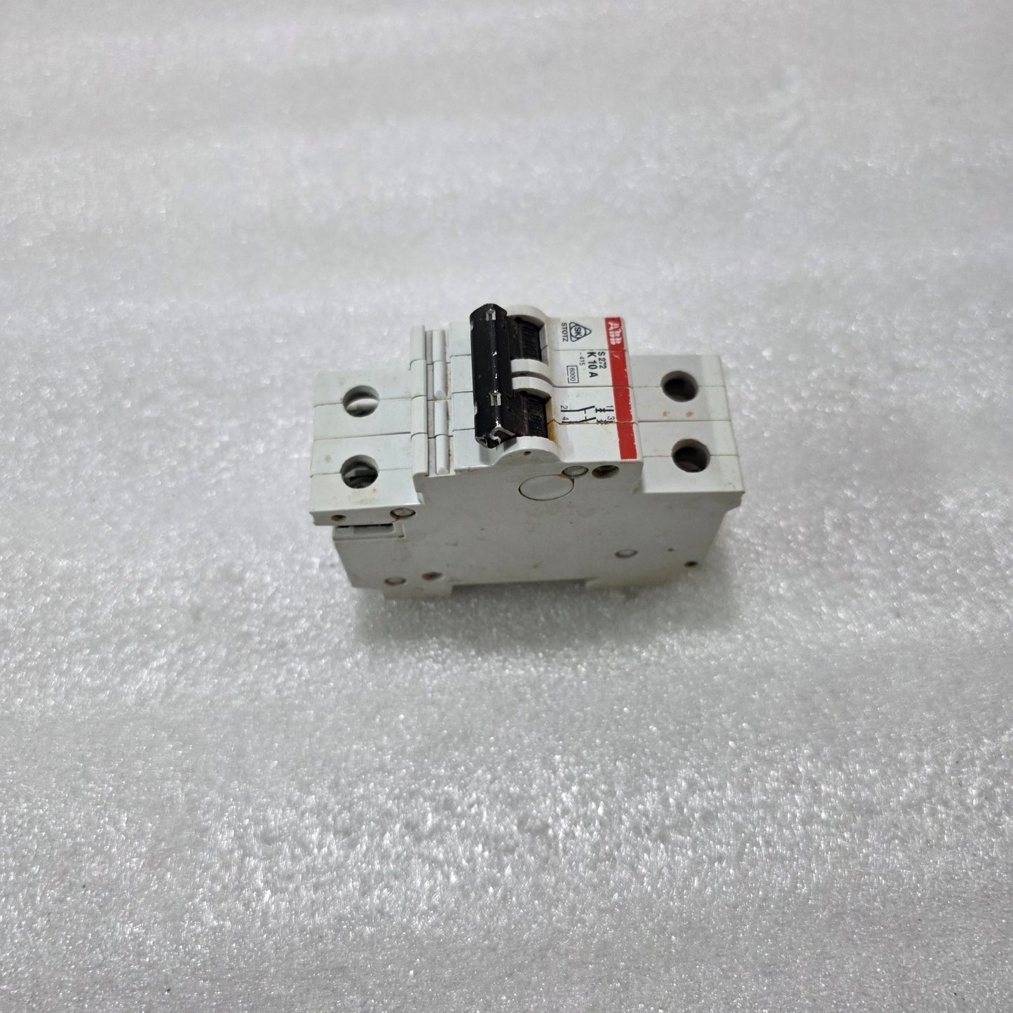 ABB S272 K10A 2P 10A TYPE K 415V 6KA MCB MINIATURE CIRCUIT BREAKER