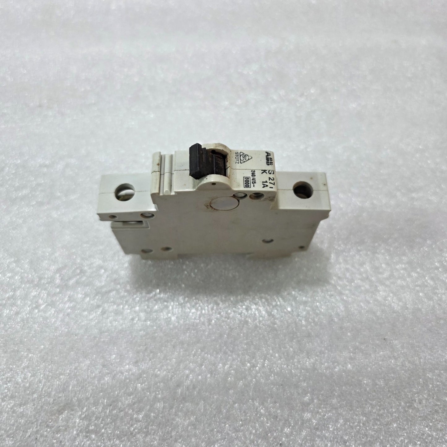 ABB S271 K1A 1P SINGLE POLE 1A MINIATURE CIRCUIT BREAKER MCB 240/415V 6KA