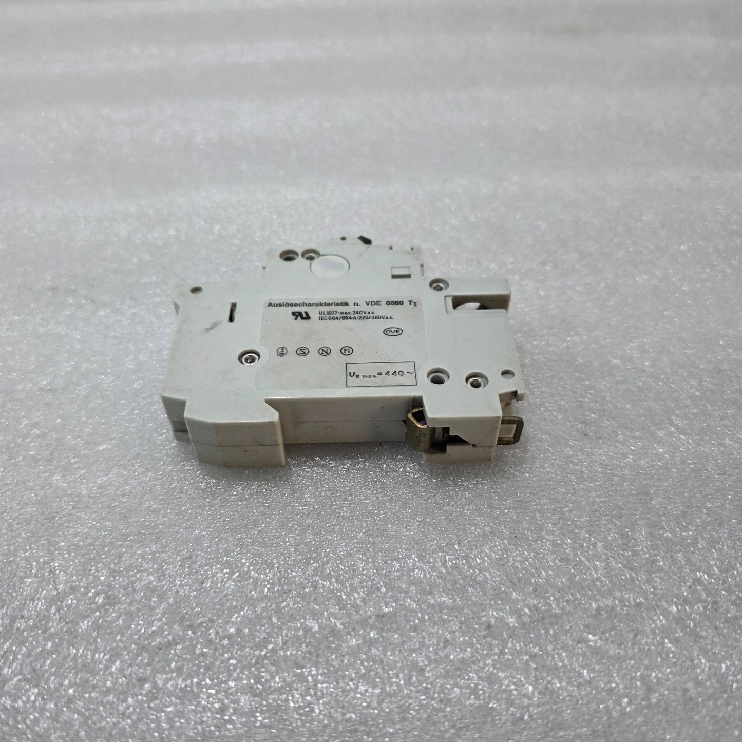 ABB S271 K6A 1P SINGLE POLE MINIATURE CIRCUIT BREAKER MCB 240/415V 6KA