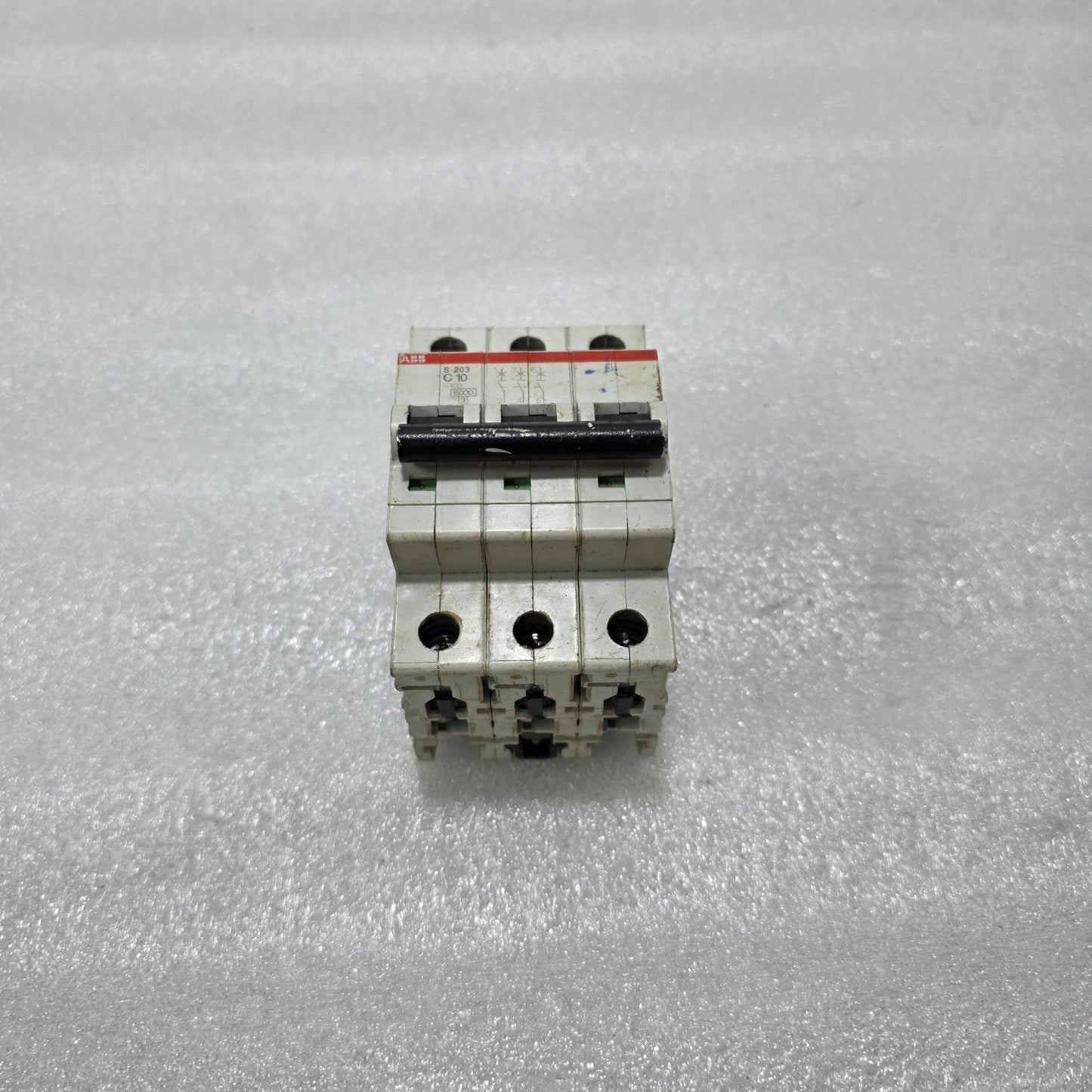 ABB S203 C10 3P 10A TYPE C 400V 6KA MCB MINIATURE CIRCUIT BREAKER