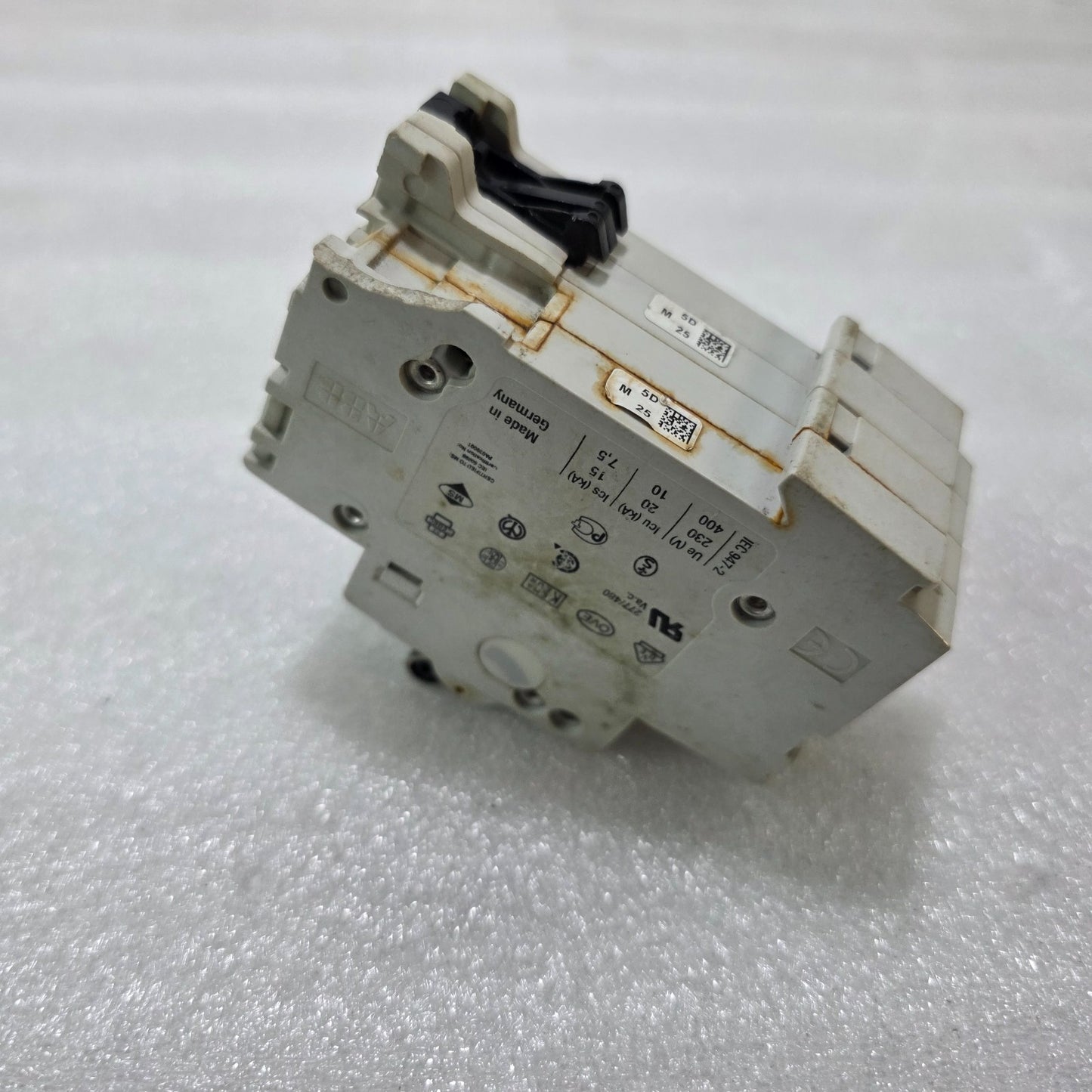 ABB S202 D25 2P 25A TYPE D 400V 6KA MCB MINIATURE CIRCUIT BREAKER
