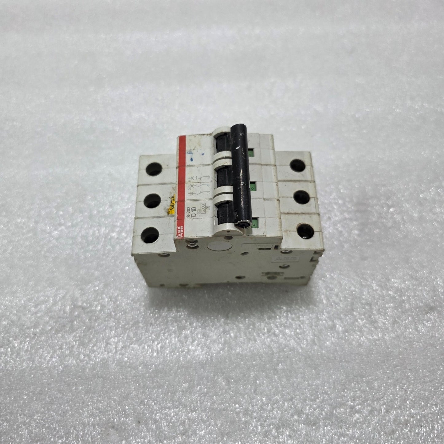ABB S203 C10 3P 10A TYPE C 400V 6KA MCB MINIATURE CIRCUIT BREAKER