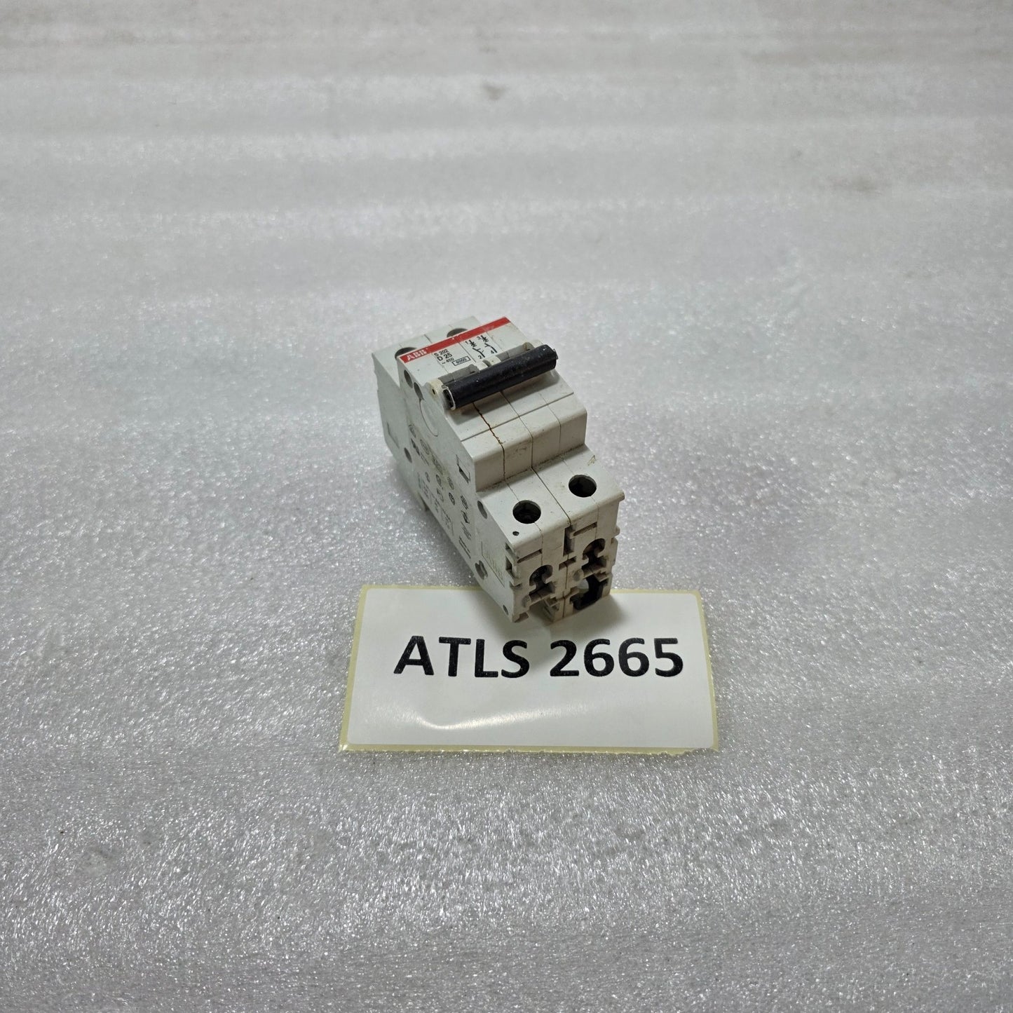 ABB S202 D25 2P 25A TYPE D 400V 6KA MCB MINIATURE CIRCUIT BREAKER