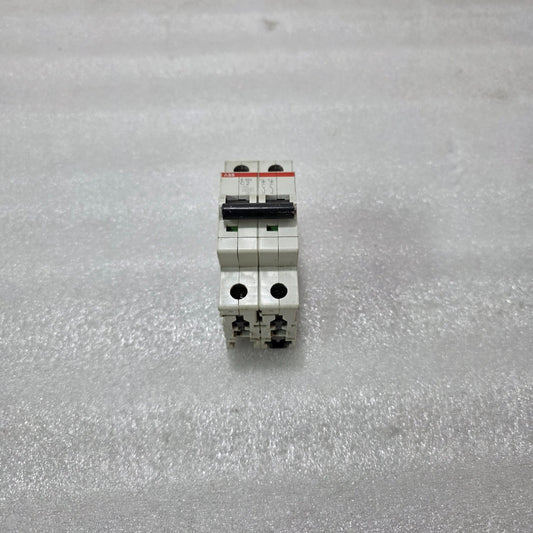 ABB S202 C2 2P 2A TYPE C 400V 6KA MCB MINIATURE CIRCUIT BREAKER