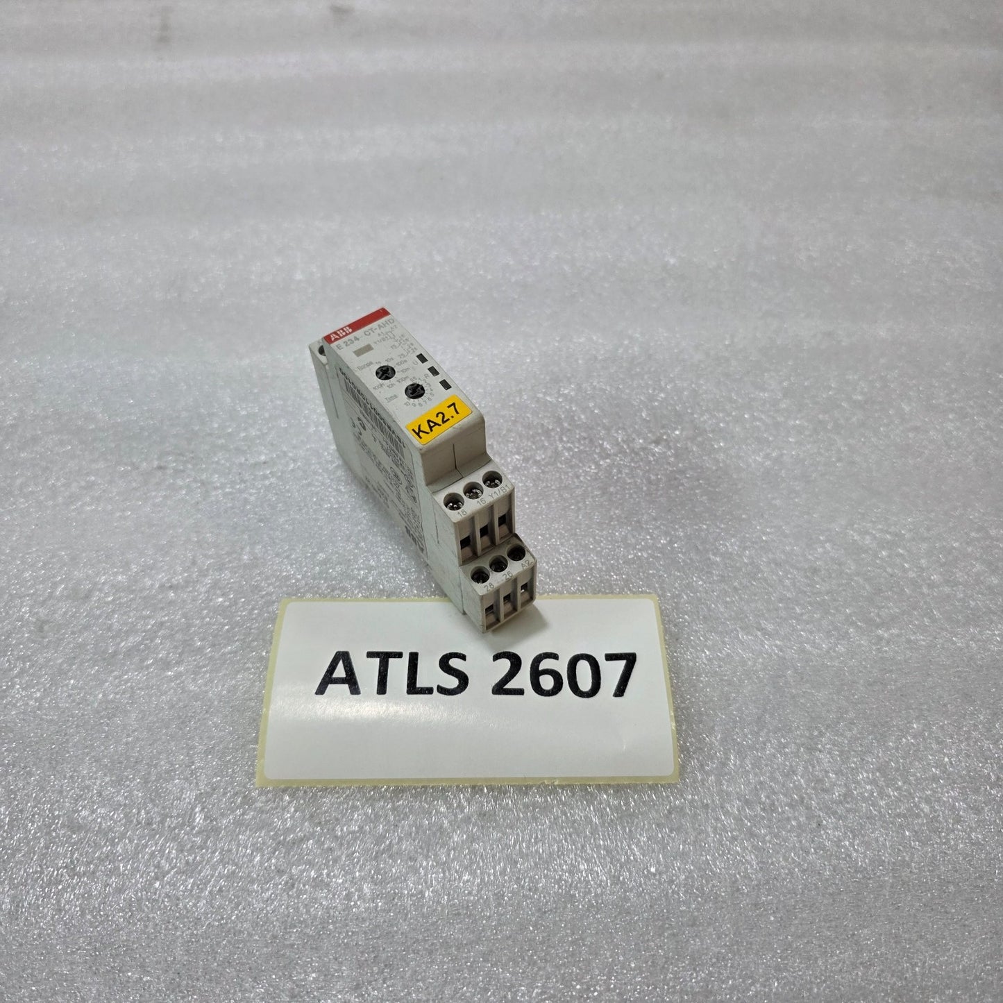 ABB E234 CT-AHD 1SVR500110R0100 ON-DELAY TIMER RELAY MULTIFUNCTION 0.1S-100H