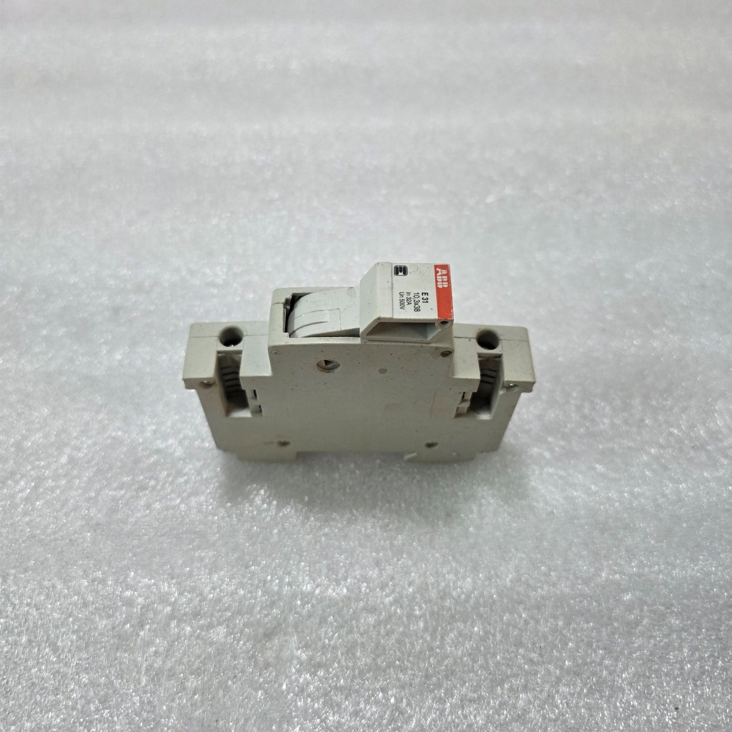ABB E31 32A 1-POLE DIN RAIL FUSE HOLDER 500V 10.3x38mm INDUSTRIAL