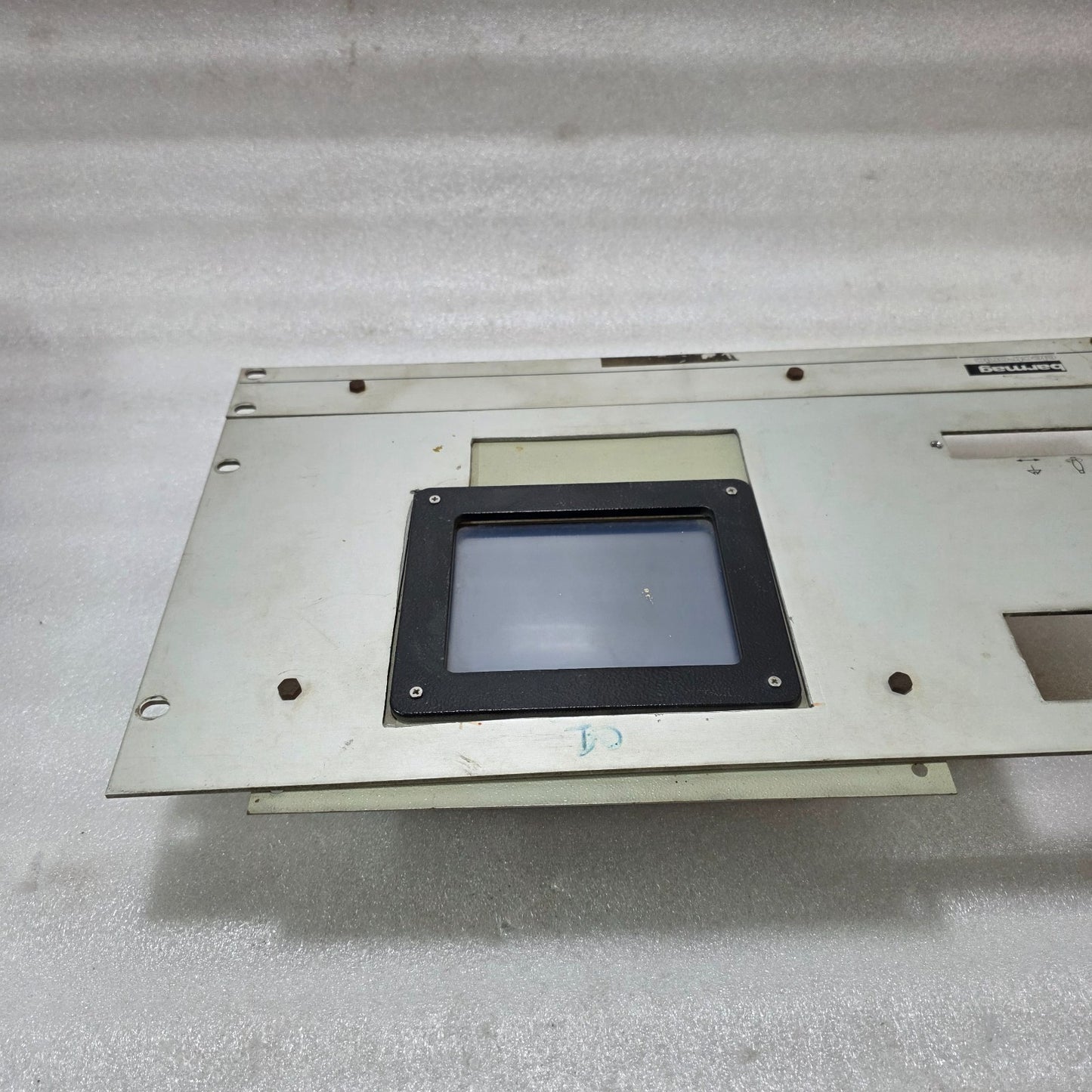 BARMAG ELECTRONIC HMI OPERATOR PANEL LPC2478_SPLCON ASM MONO LCD TEXTILE MACHINE