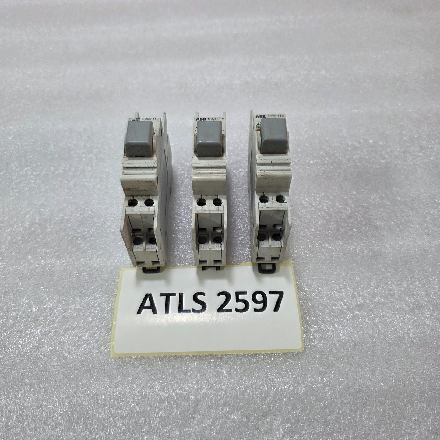 ABB STOTZ E225-11B DIN RAIL PUSHBUTTON SWITCH 1NO+1NC 16A 250V INDUSTRIAL