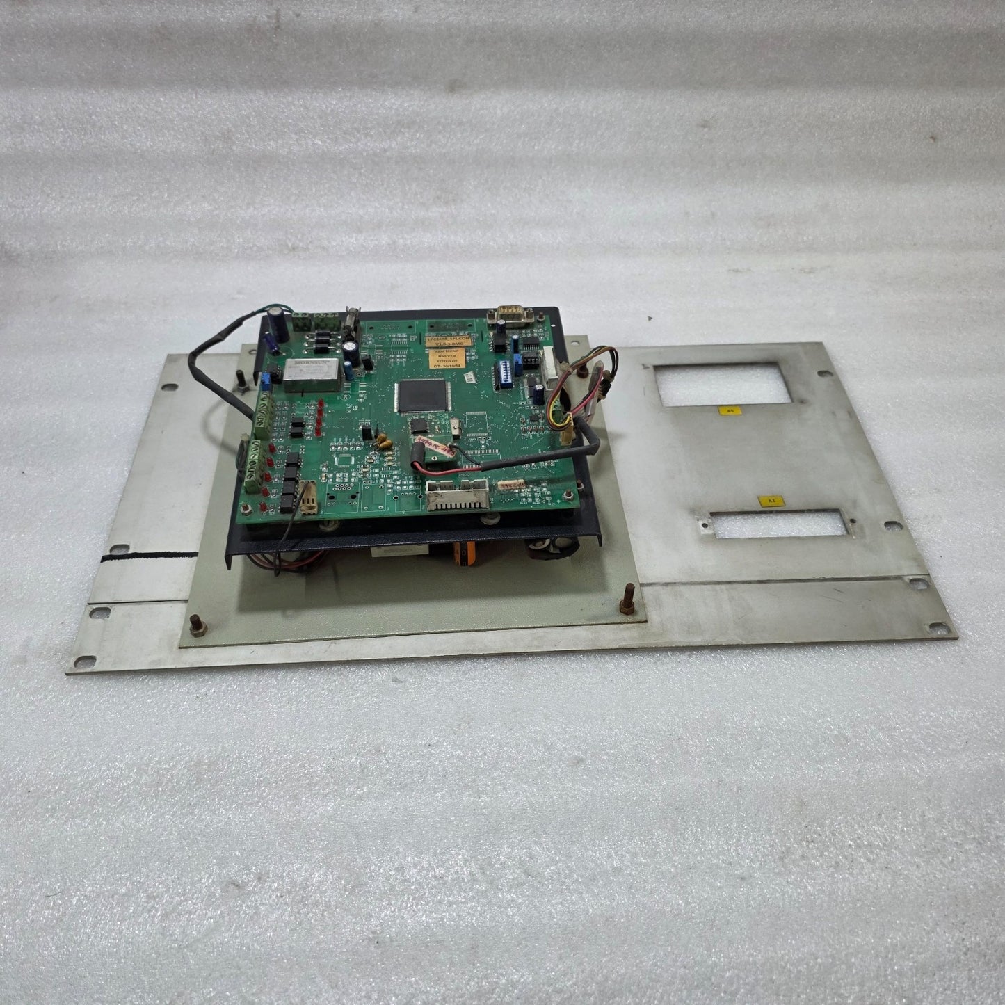 BARMAG ELECTRONIC HMI OPERATOR PANEL LPC2478_SPLCON ASM MONO LCD TEXTILE MACHINE