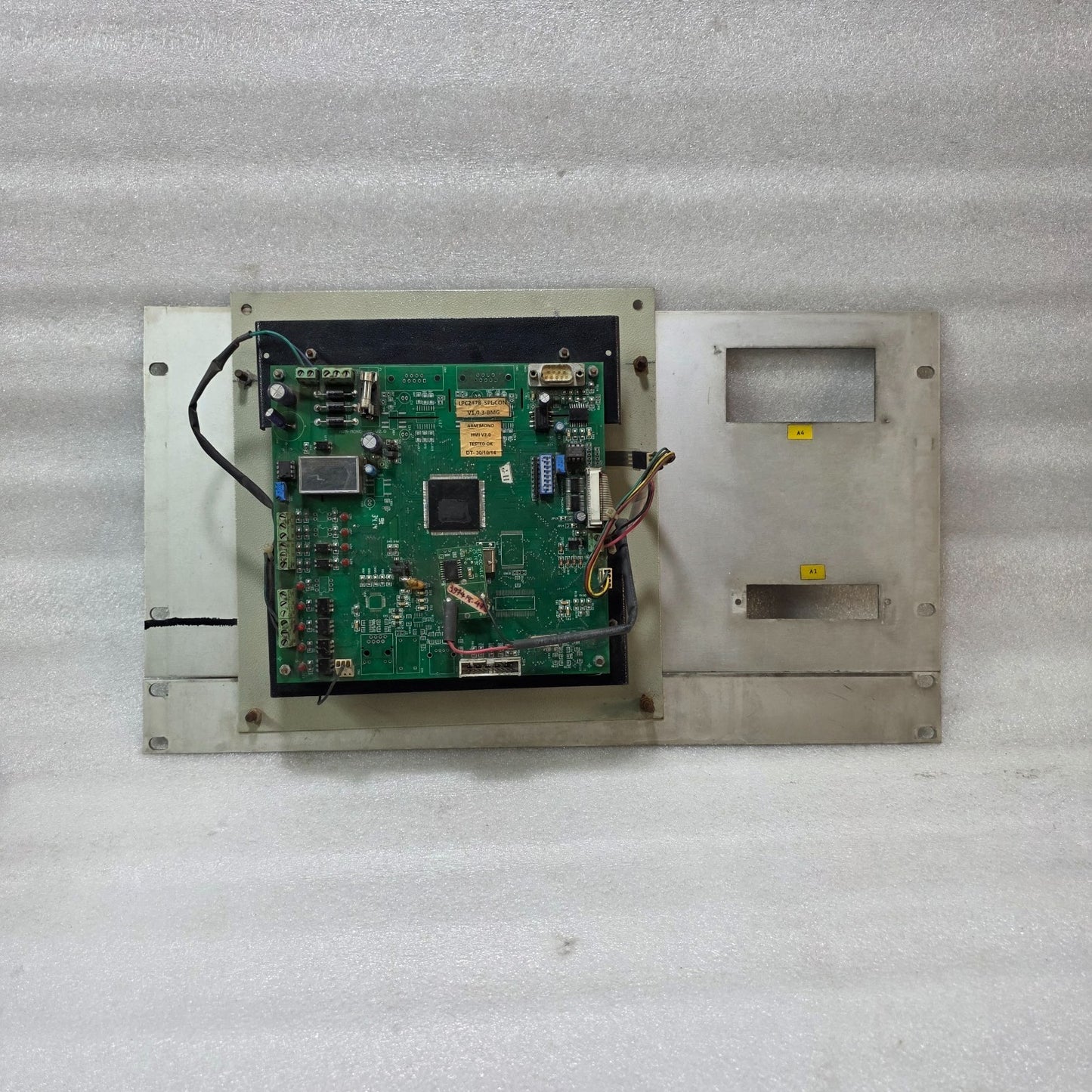 BARMAG ELECTRONIC HMI OPERATOR PANEL LPC2478_SPLCON ASM MONO LCD TEXTILE MACHINE