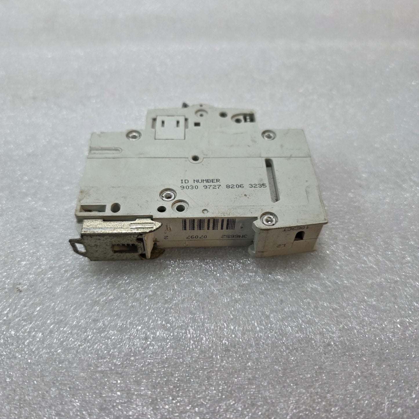 HAGER NC163N 63A 1-POLE TYPE C MCB 230V 10KA DIN RAIL MINIATURE CIRCUIT BREAKER