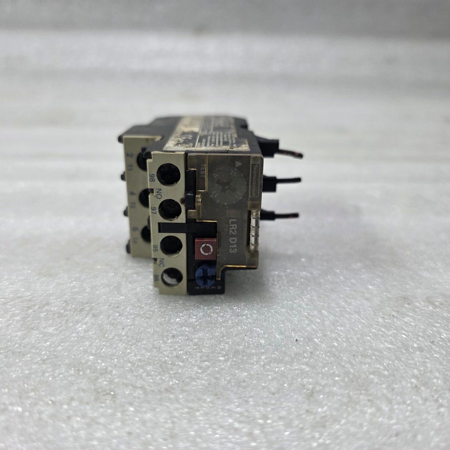 S ELECTRIC / TELEMECANIQUE LR2D1322 THERMAL OVERLOAD RELAY 3 POLE 17-25A