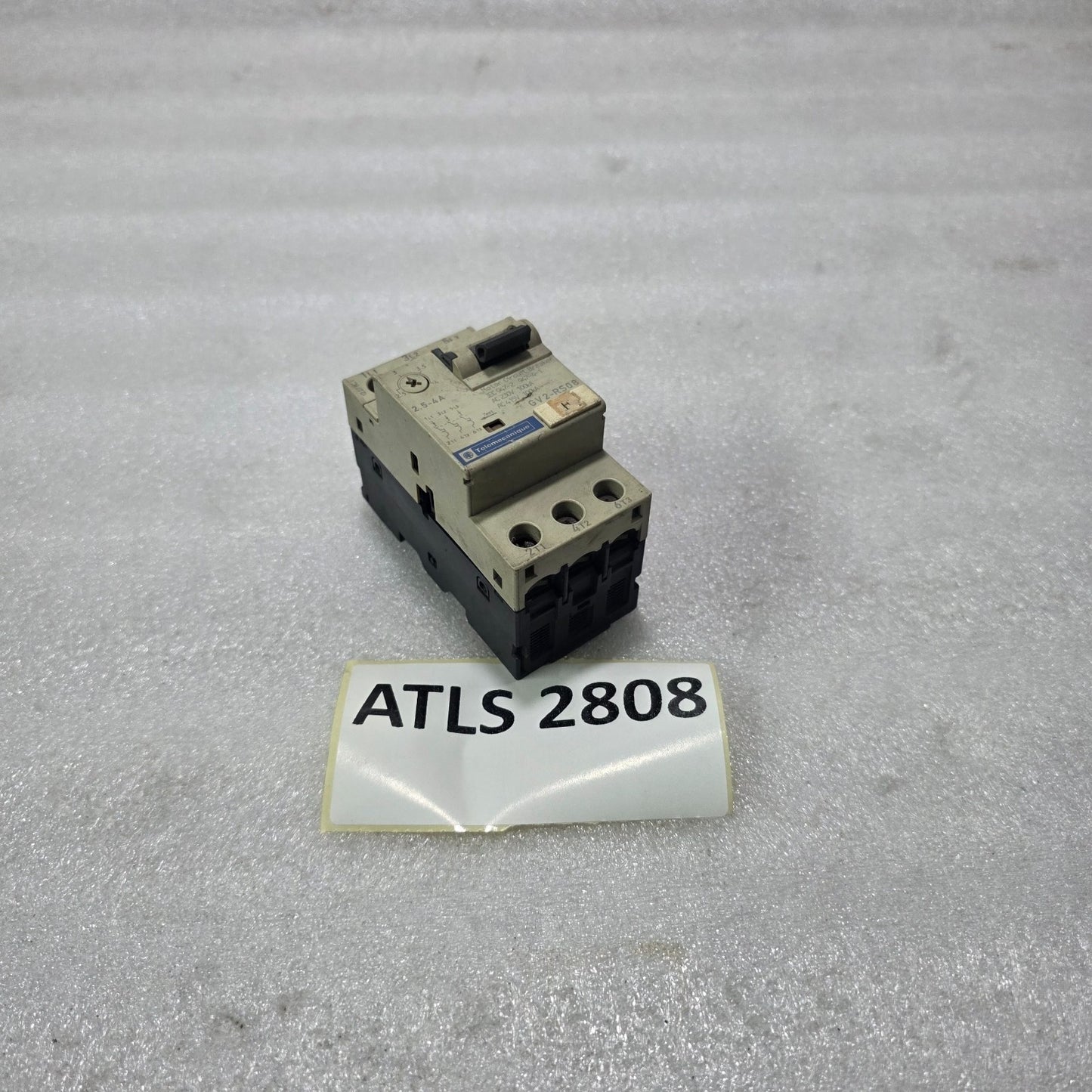 TELEMECANIQUE GV2-RS08 MOTOR CIRCUIT BREAKER 2.5-4A 690V 100KA IEC 947-2