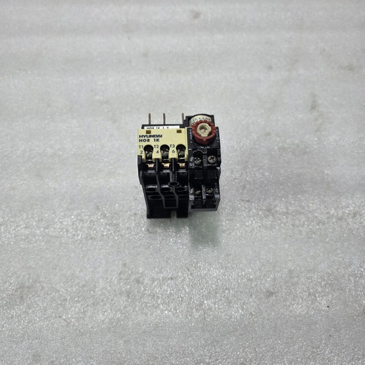 HYUNDAI HOR 1K 1.2 THERMAL OVERLOAD RELAY 3 POLE 0.8-1.2A (FLC DIAL)
