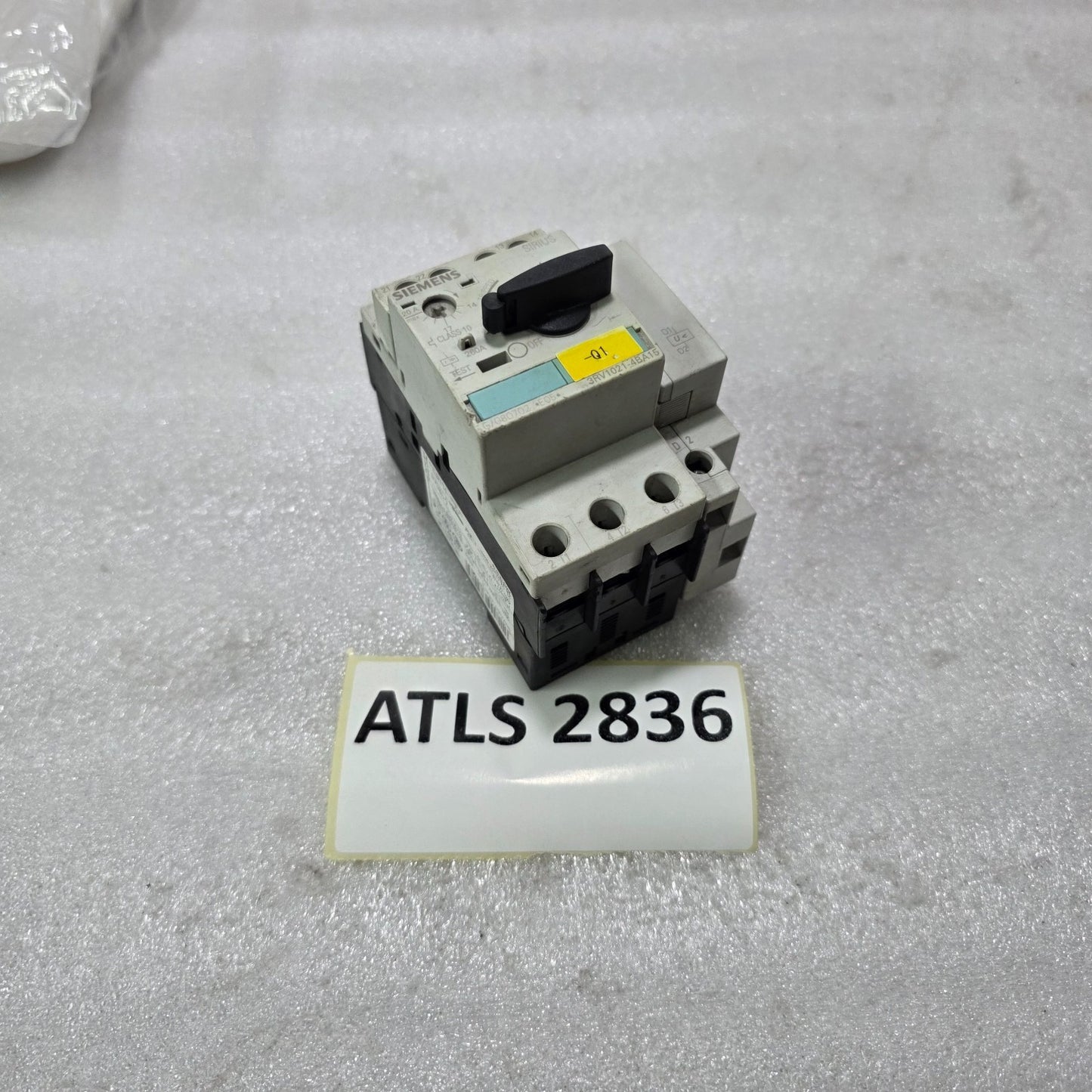 SIEMENS 3RV1021-4BA15 + 3RV1902-1AP0 MOTOR PROTECTION CIRCUIT BREAKER 14-20A