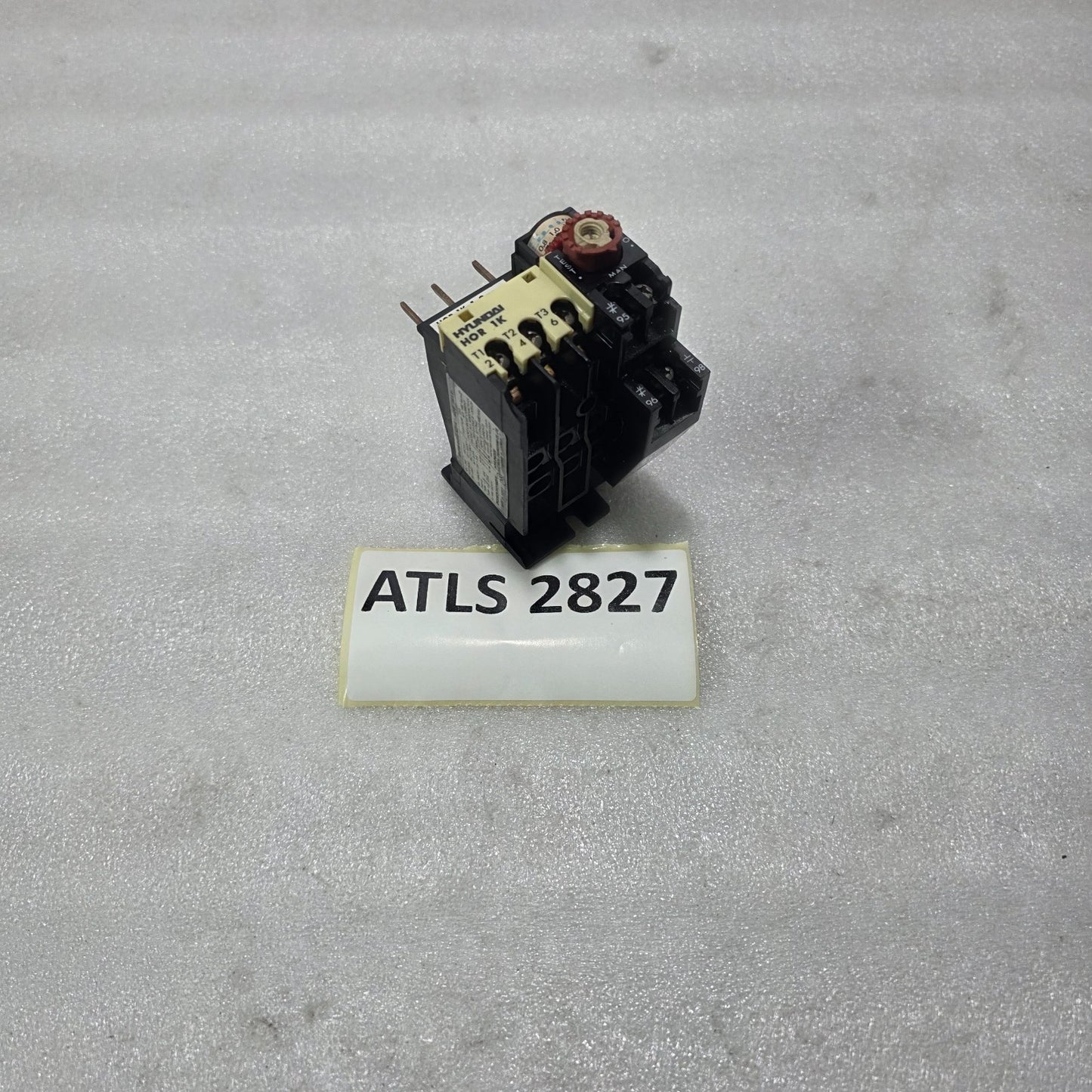 HYUNDAI HOR 1K 1.2 THERMAL OVERLOAD RELAY 3 POLE 0.8-1.2A (FLC DIAL)