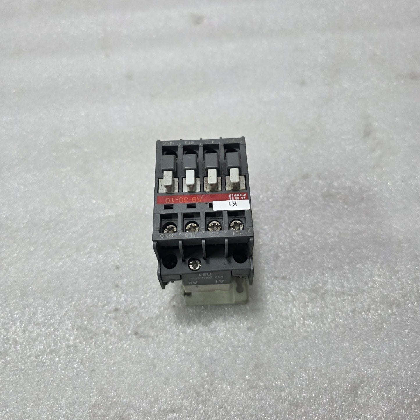 ABB A9-30-10 CONTACTOR 3P 24V COIL 25A 4KW 400V IEC 60947-4-1