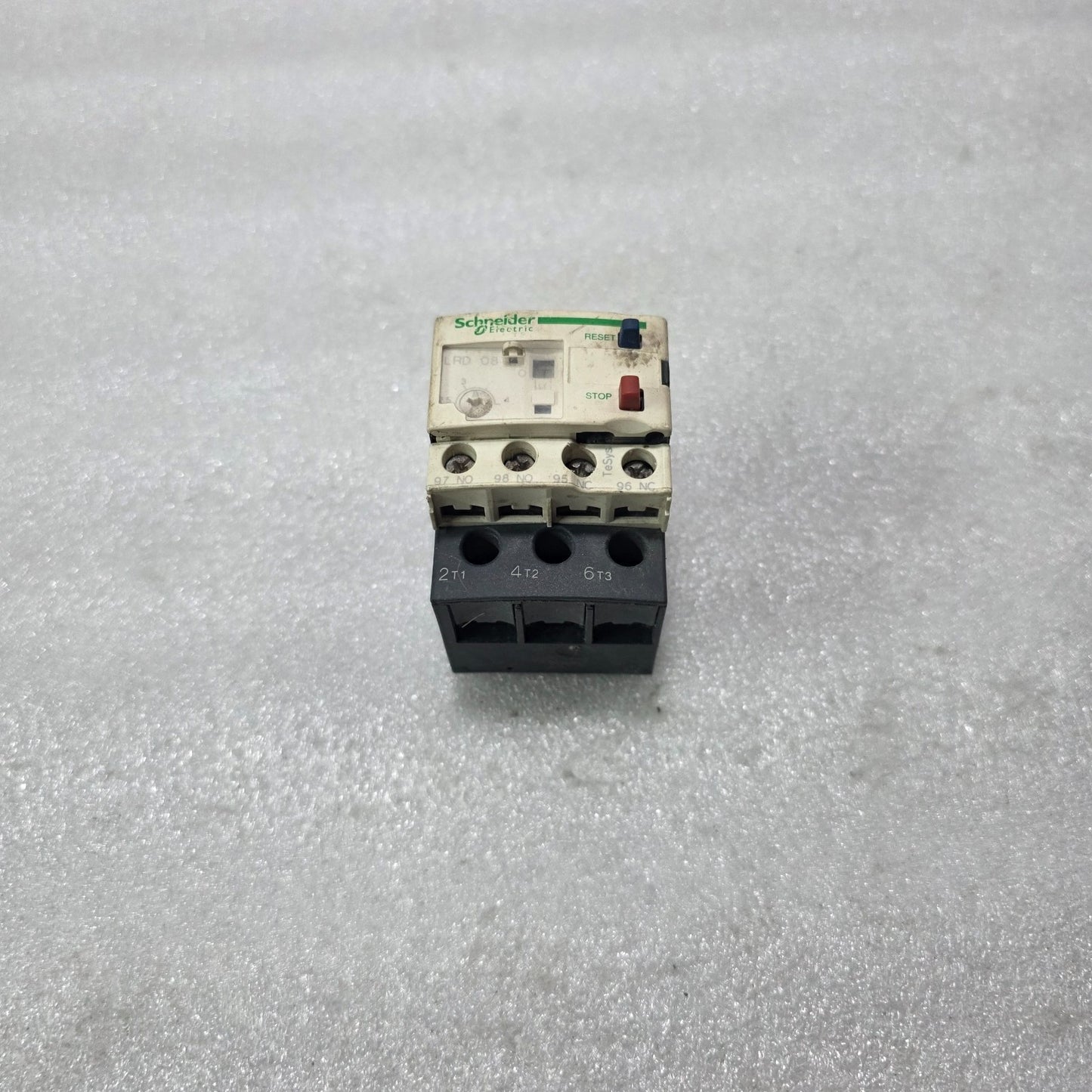 S ELECTRIC LRD08 TESYS THERMAL OVERLOAD RELAY 2.5-4A 690V CLASS 10