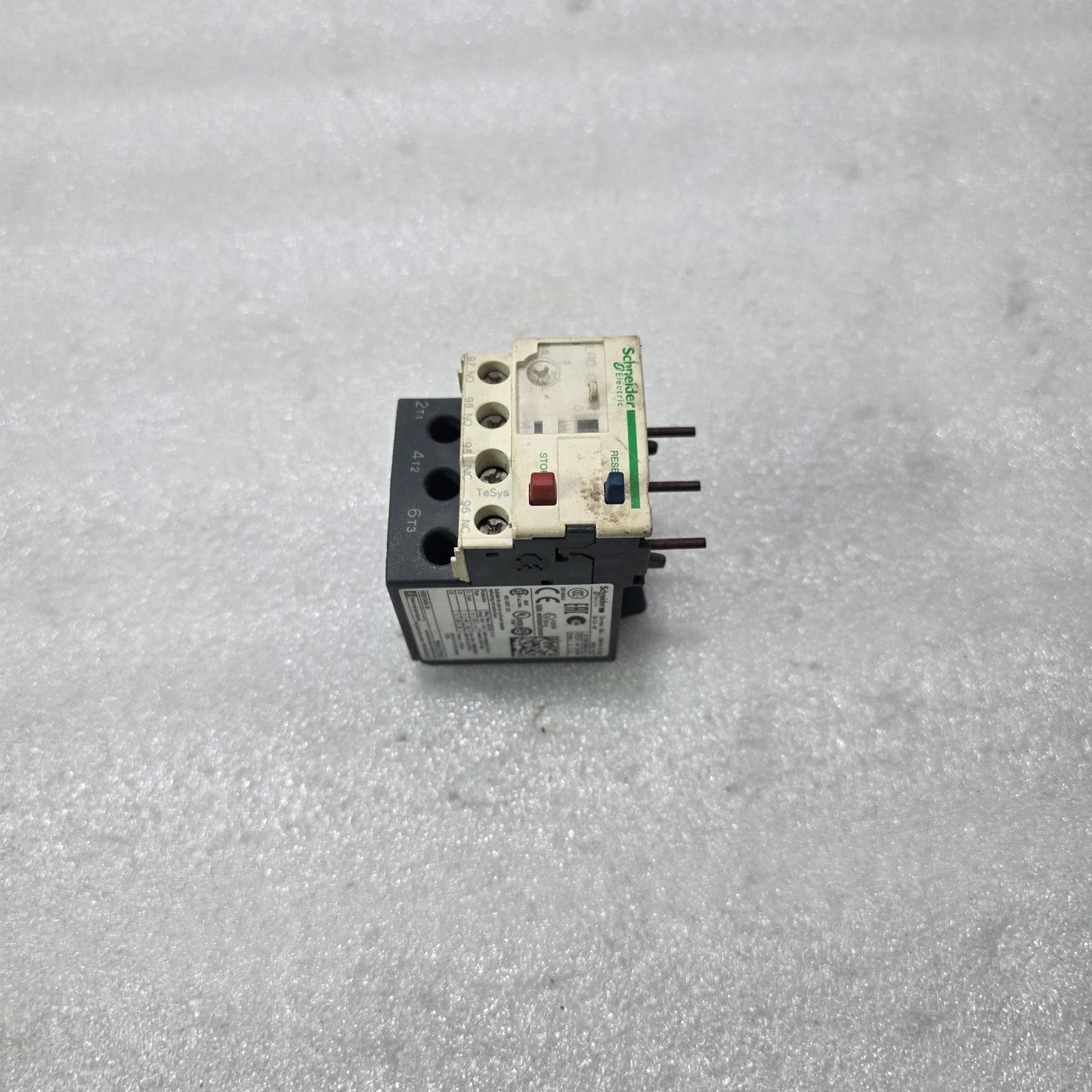 S ELECTRIC LRD08 TESYS THERMAL OVERLOAD RELAY 2.5-4A 690V CLASS 10