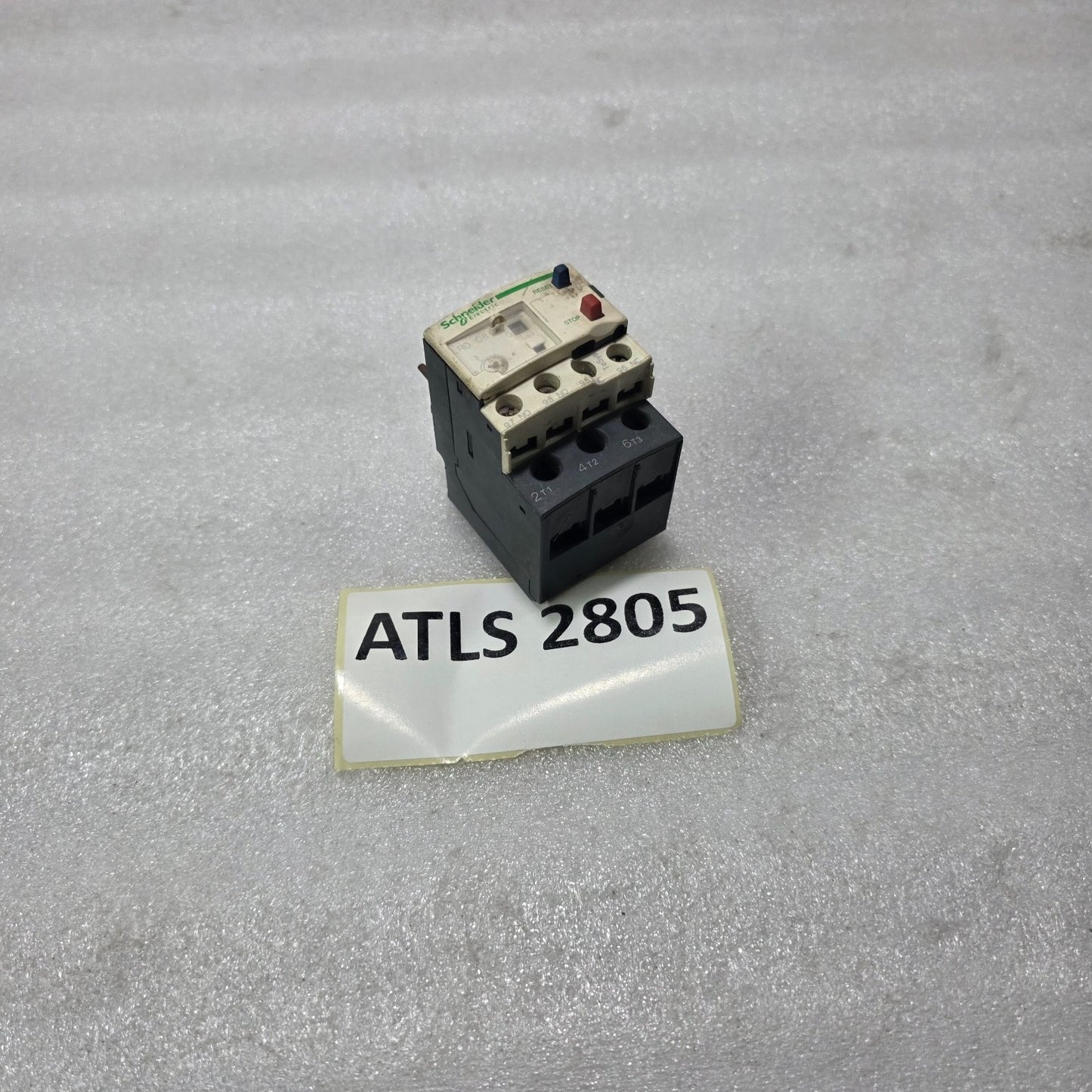 S ELECTRIC LRD08 TESYS THERMAL OVERLOAD RELAY 2.5-4A 690V CLASS 10
