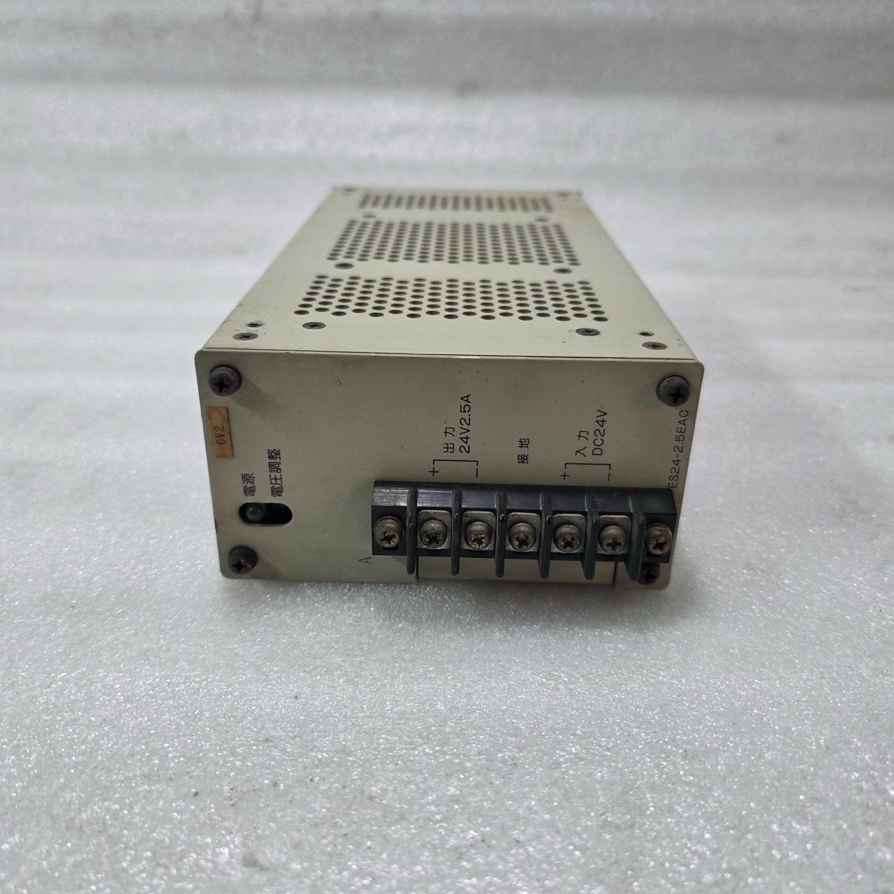 HINOX ES24-2.5EAC DC POWER SUPPLY 24V 2.5A INPUT DC24V OUTPUT DC24V