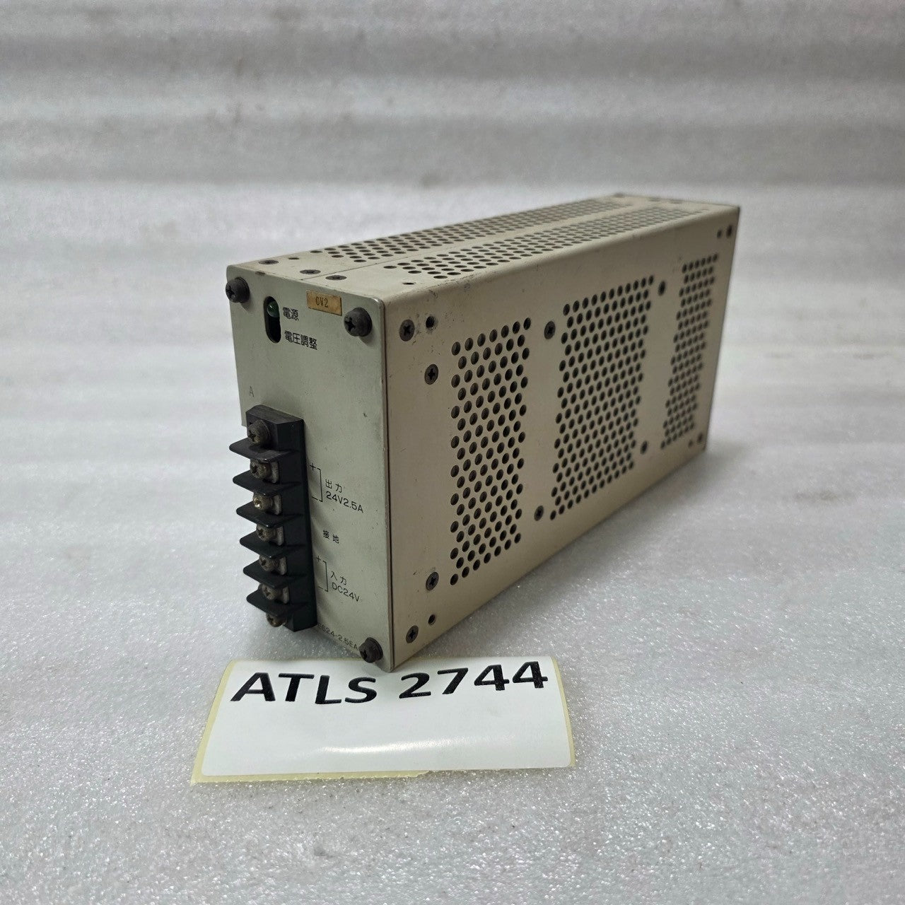 HINOX ES24-2.5EAC DC POWER SUPPLY 24V 2.5A INPUT DC24V OUTPUT DC24V