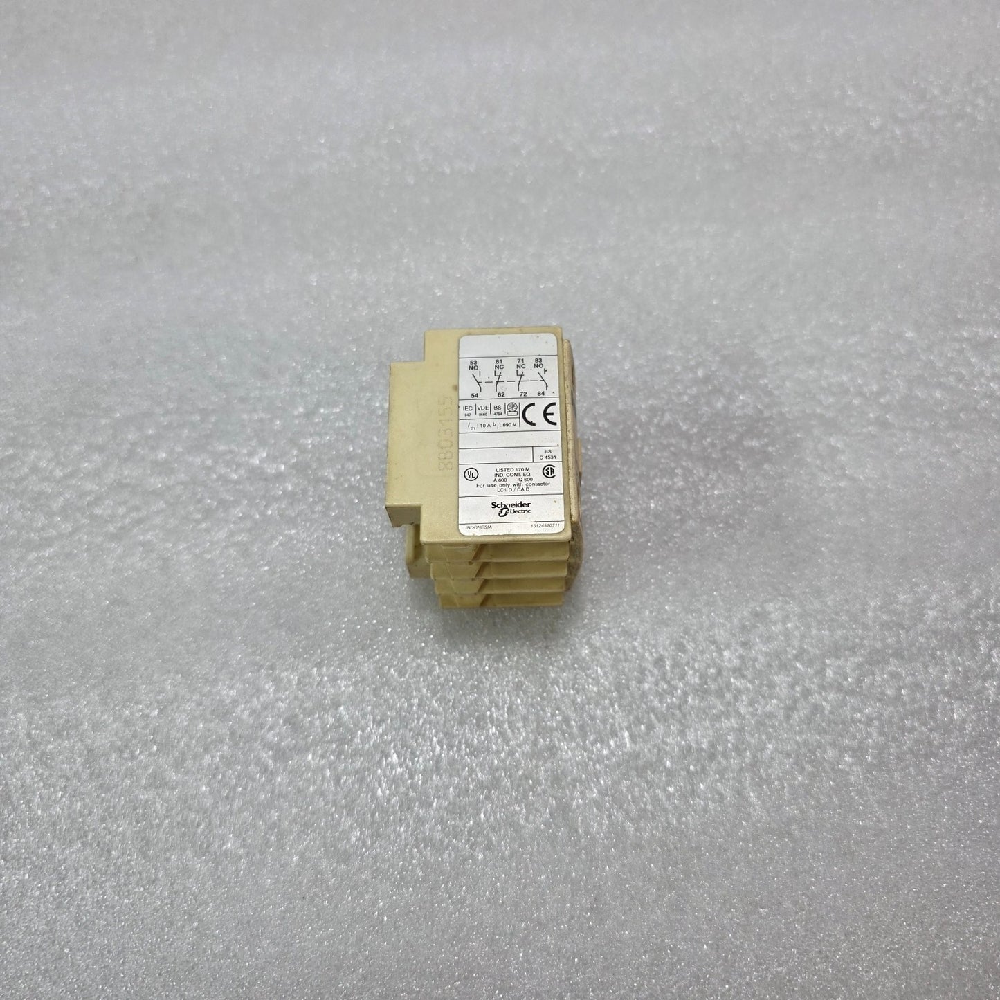 TELEMECANIQUE | LADN22 / LA1DN22 | AUXILIARY CONTACT BLOCK | 2NO + 2NC | 690V |