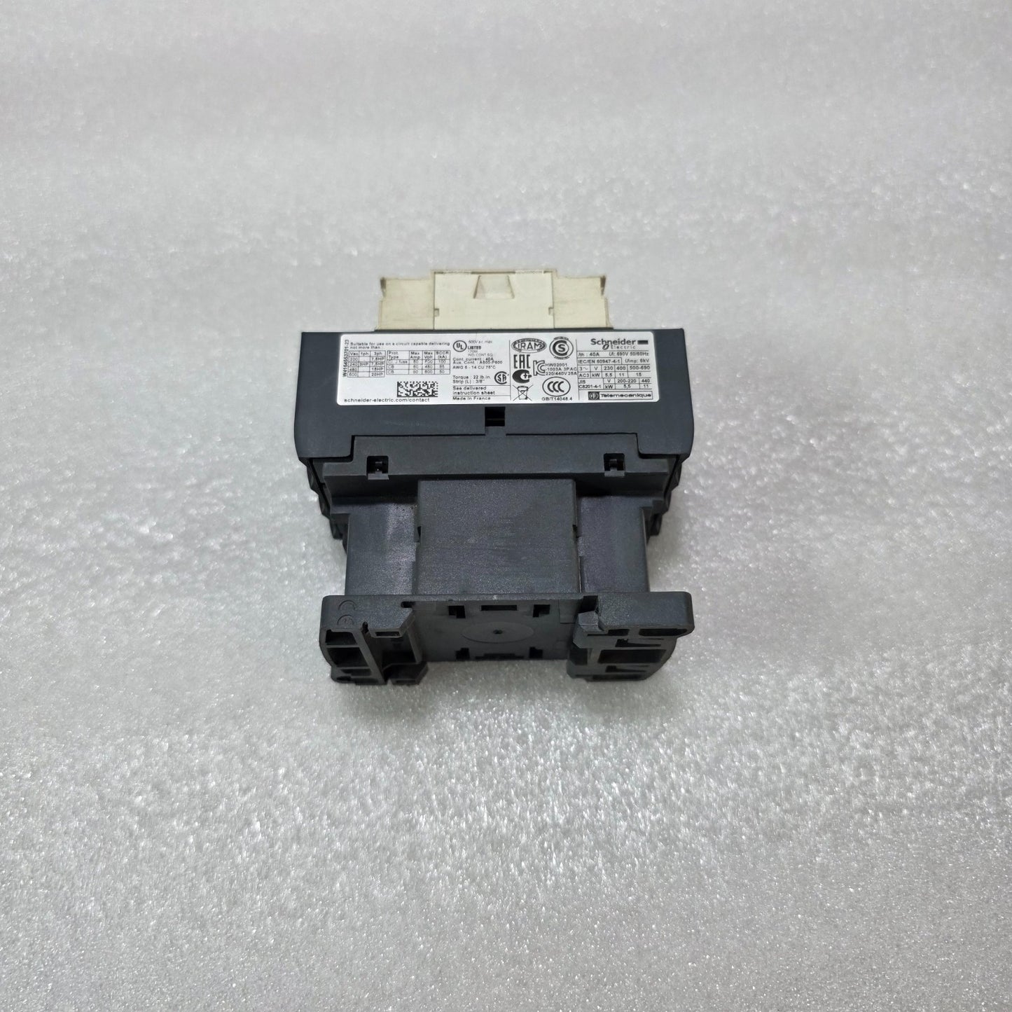 TELEMECANIQUE | CONTACTOR | LC1D25 | 3-POLE | 40A |