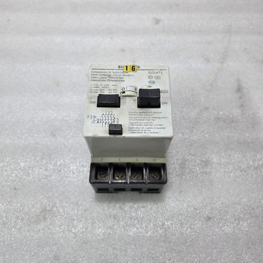 SIEMENS | EARTH LEAKAGE CIRCUIT BREAKER (ELCB / RCD) | 5SZ6673