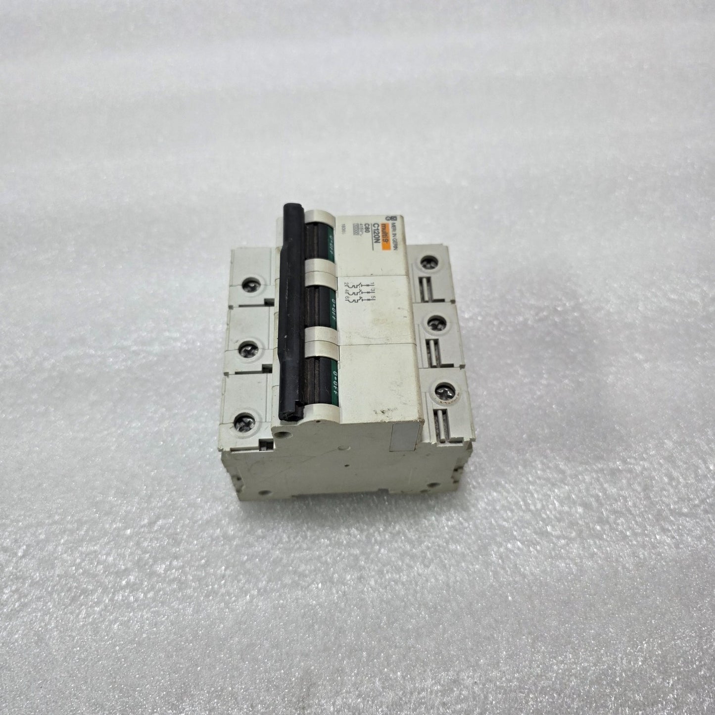 MERLIN GERIN | C120N C80 | MCB MINIATURE CIRCUIT BREAKER | 3-POLE | 415V | 80A C